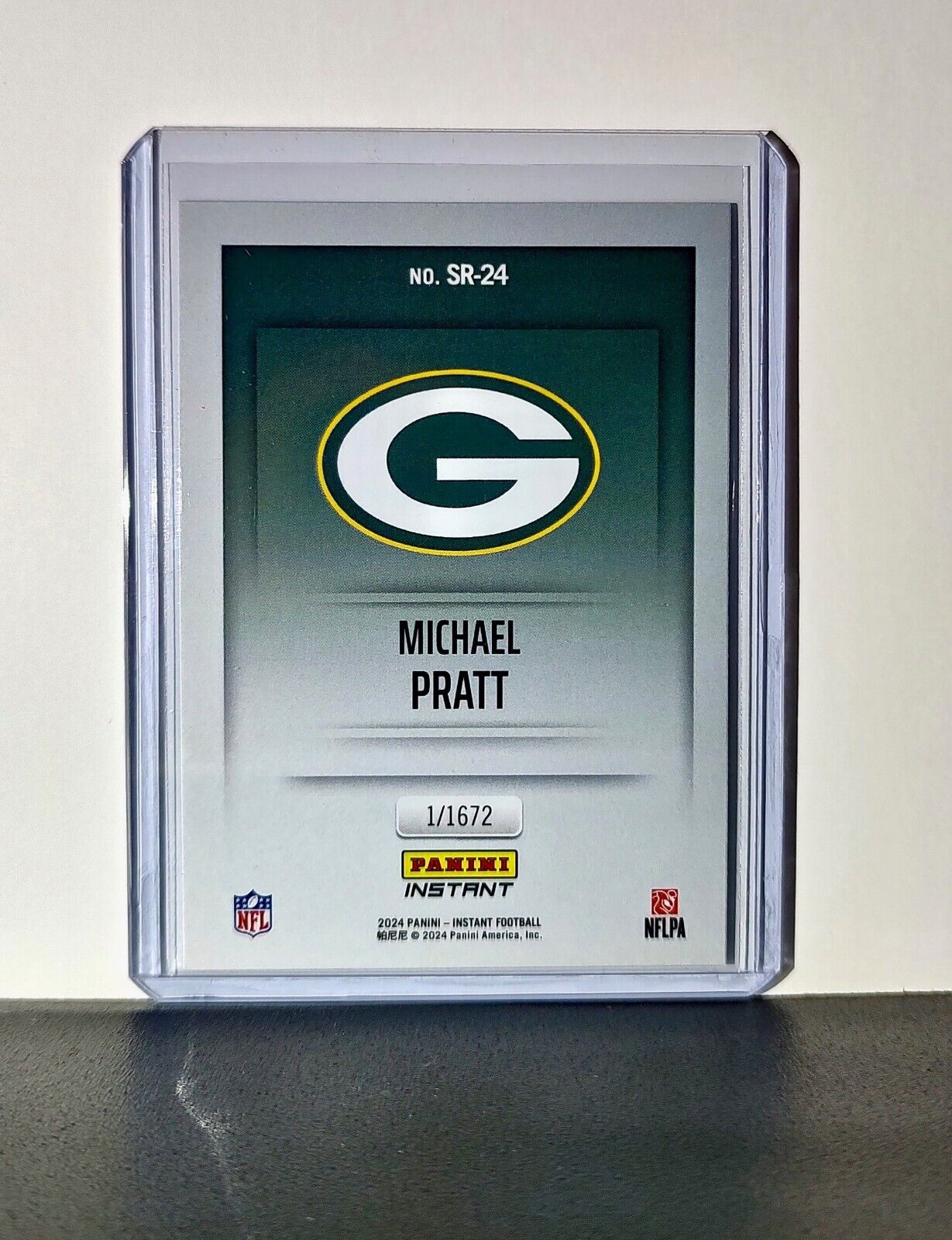 Michael Pratt 2024 Panini NFL Studio Rookies #24 Card Green Bay Packers 1/1672