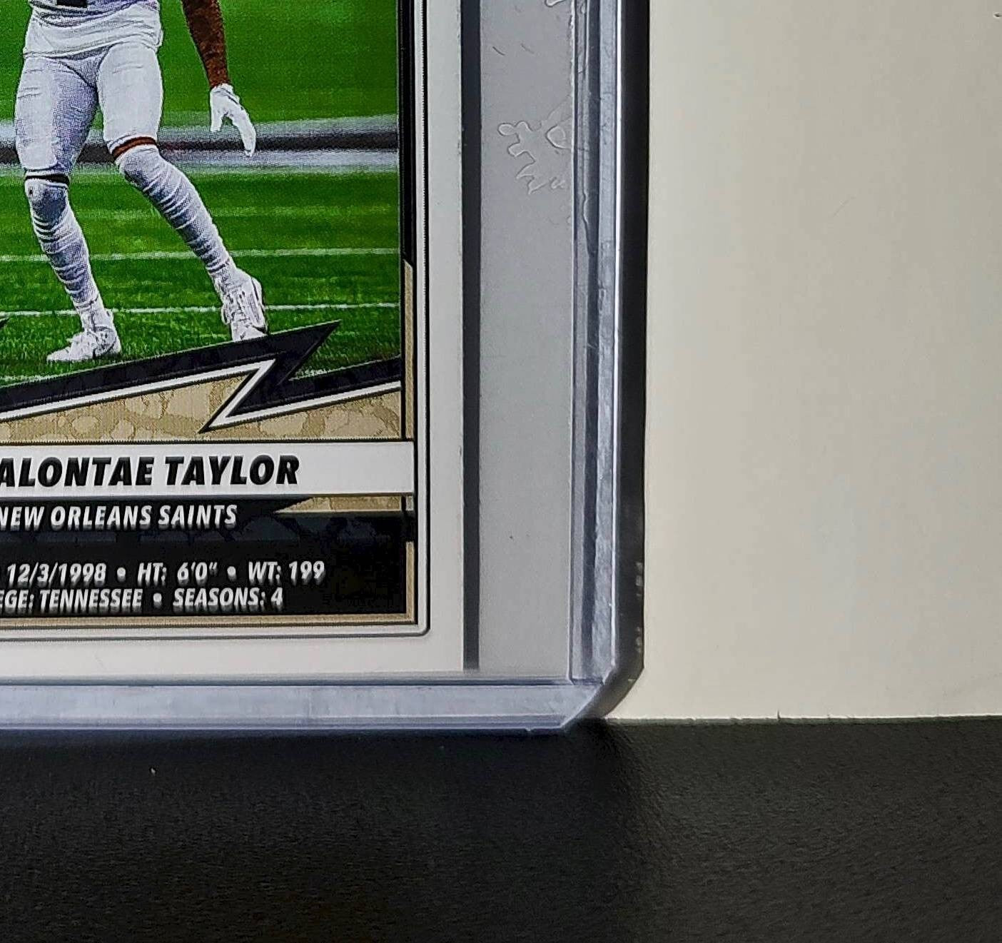 Alontae Taylor 2025 Panini NFL #467 Sticker New Orleans Saints