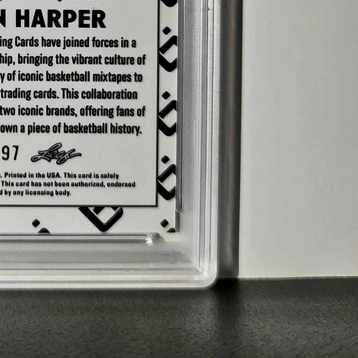 Dylan Harper 2025 Leaf Metal #BILA-DH1 Refractor PSA 8 Auto 10