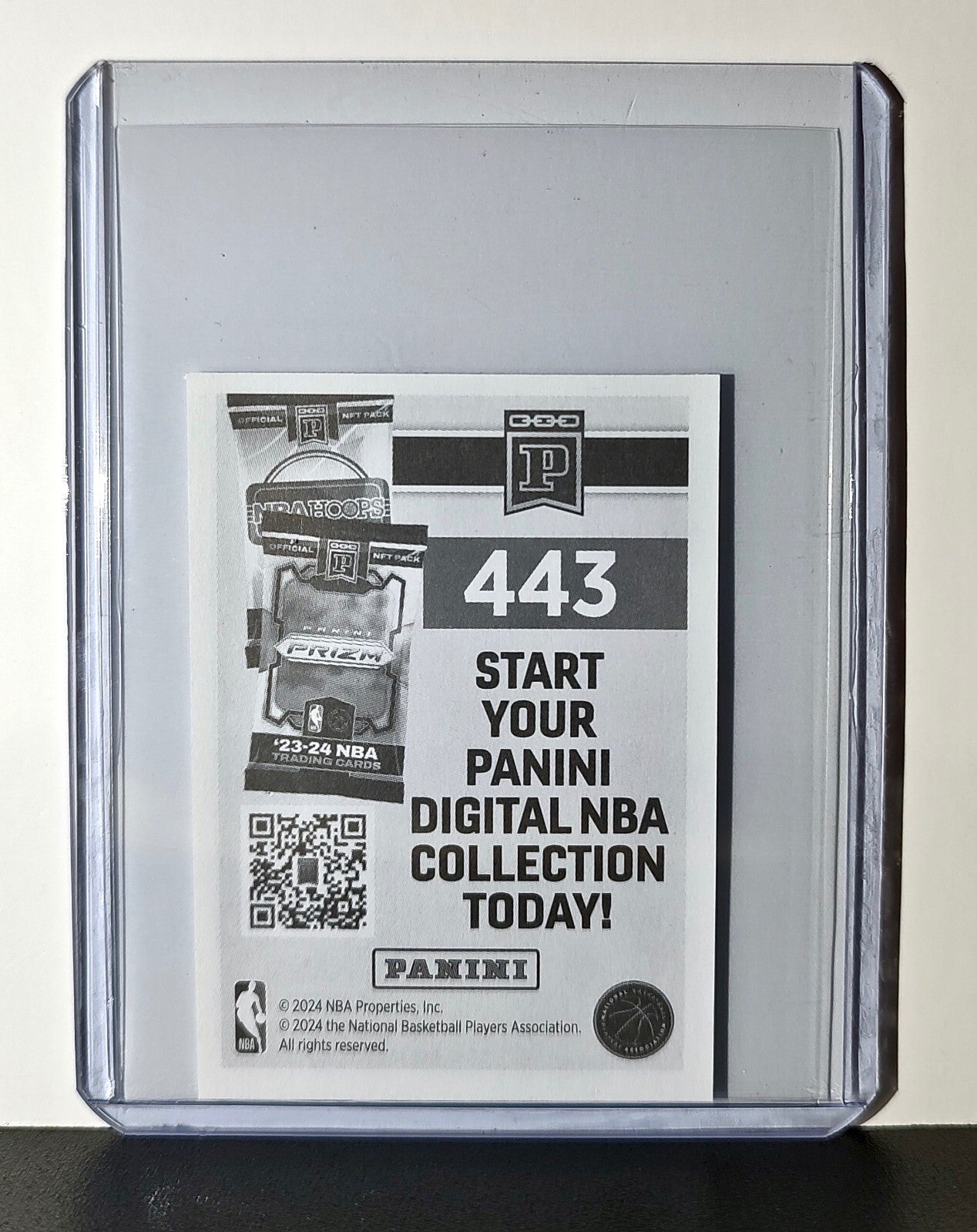 Robert Williams III 2024-25 Panini NBA #443 Sticker Card Portland Trail Blazers