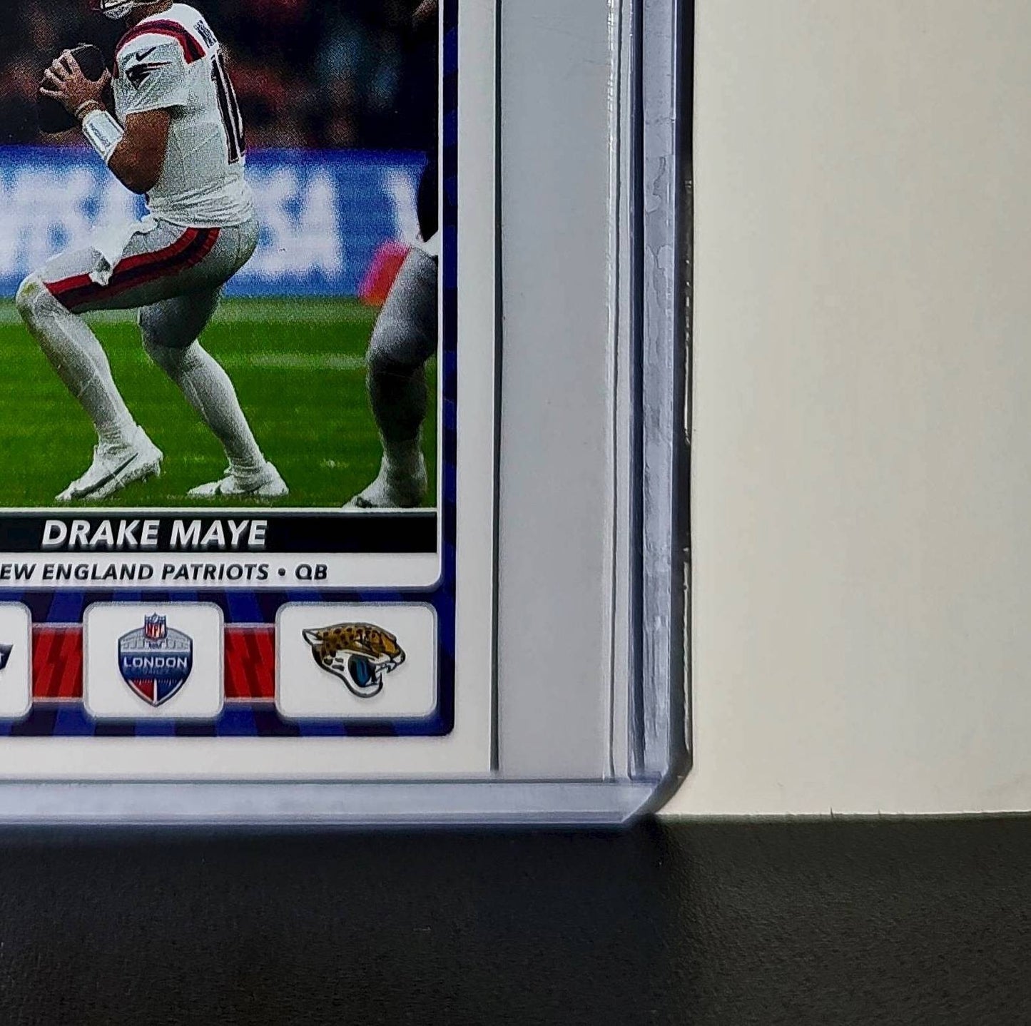Drake Maye 2025 Panini NFL #16 London Games Sticker