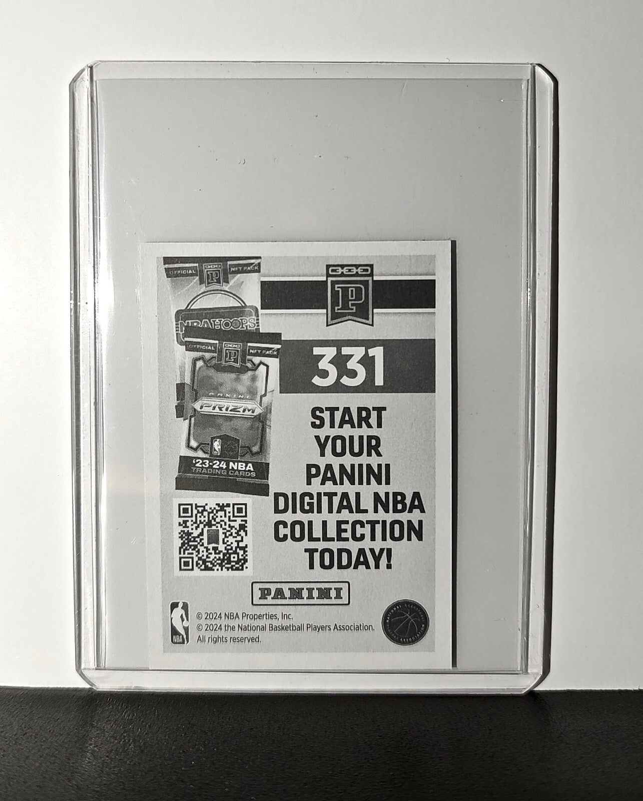 Stephen Curry 2024-25 Panini NBA #331 Foil Sticker Card Golden State Warriors