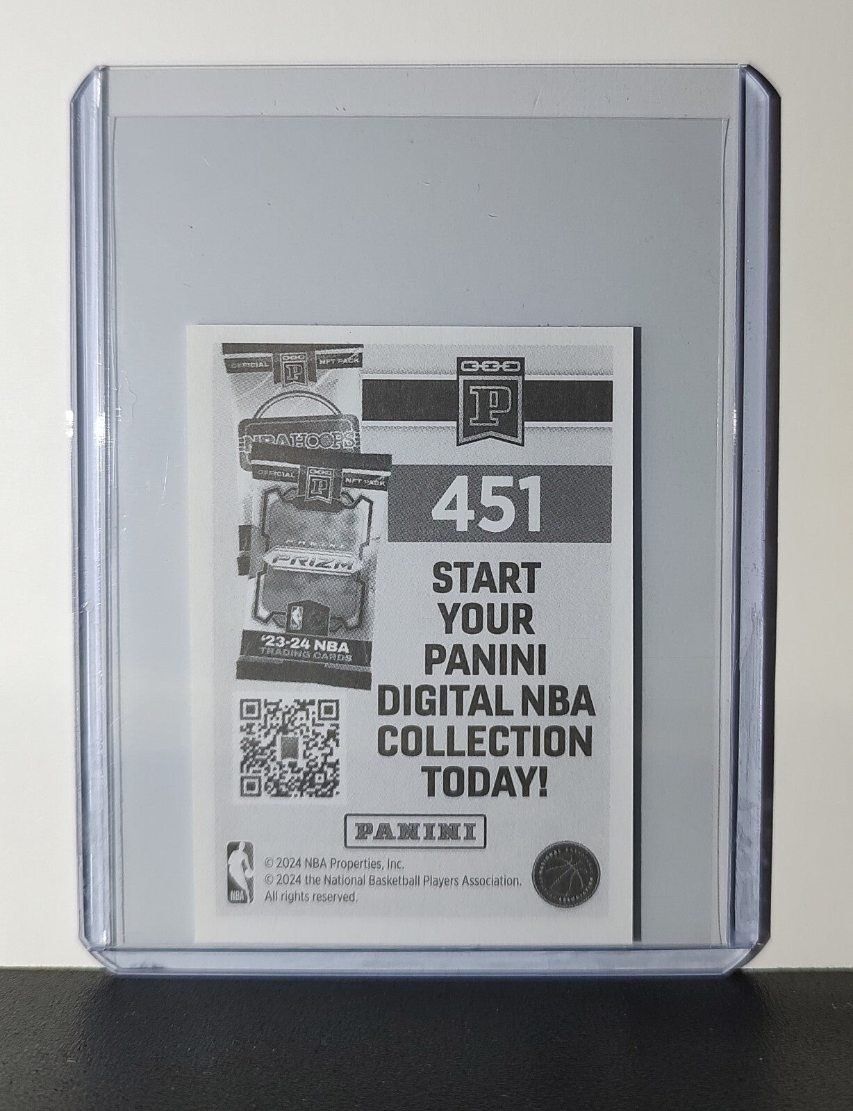 Domantas Sabonis 2024-25 Panini NBA #451 Sticker Card Sacramento Kings