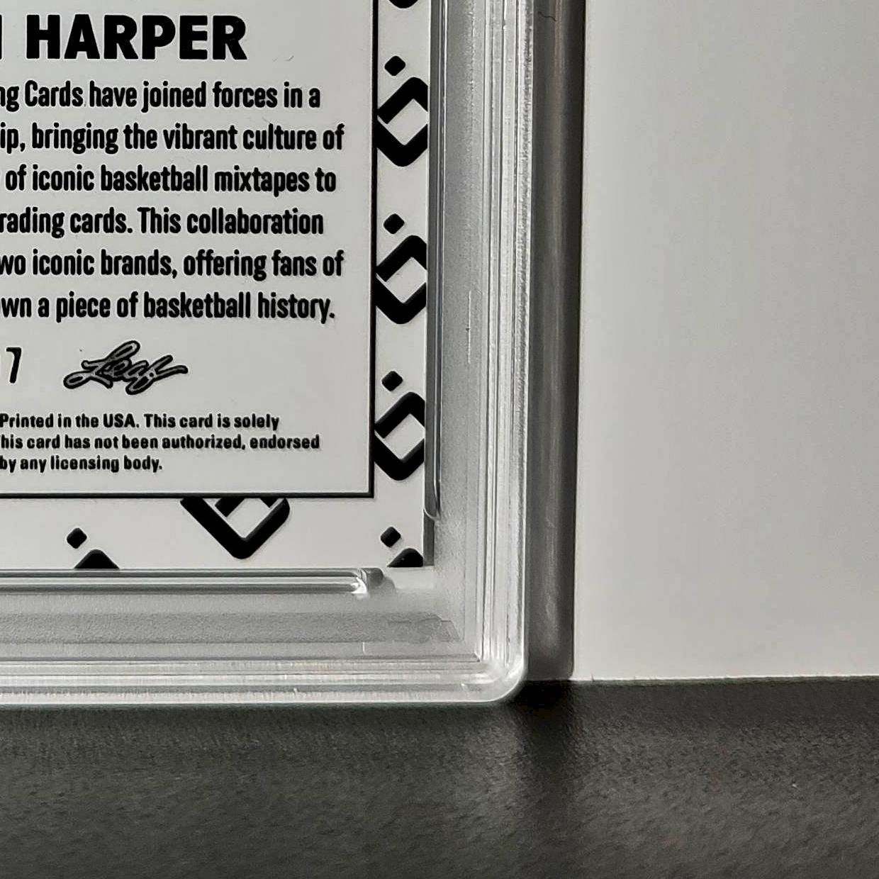 Dylan Harper 2025 Leaf Metal #BILA-DH1 Refractor PSA 8 Auto 10
