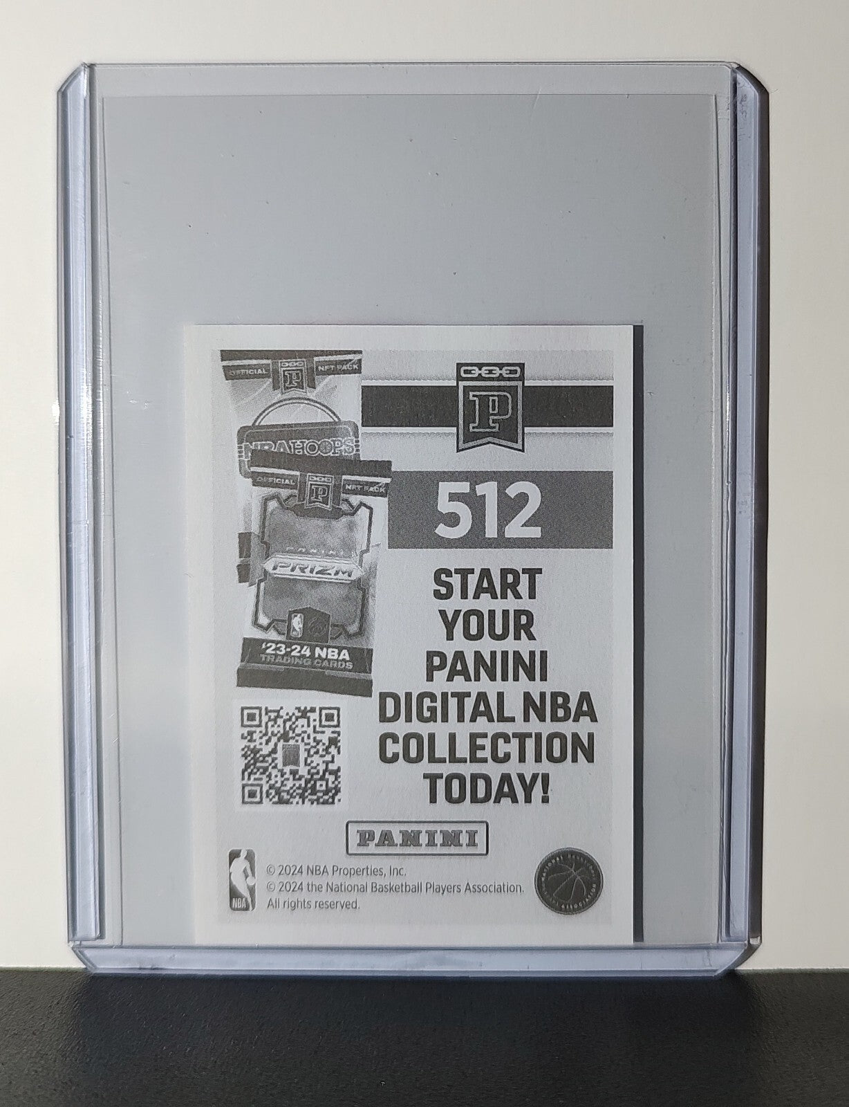 NBA Logo 2024-25 Panini NBA #512 Sticker Card