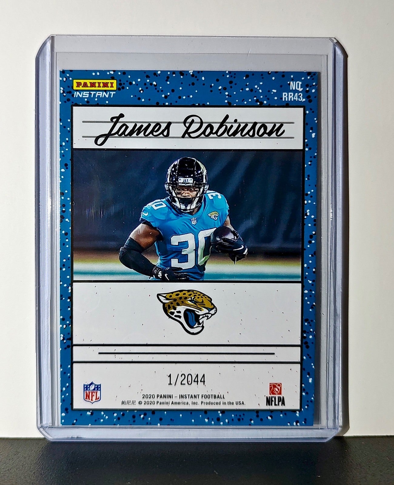 James Robinson Rookie 2020 Panini NFL #43 Rated Rookie Card Jacksonville Jaguars