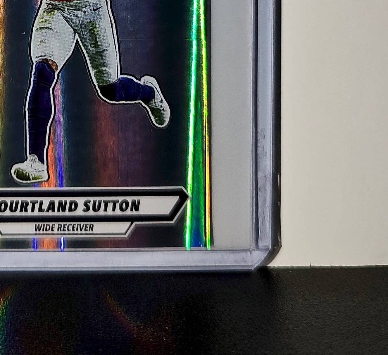Courtland Sutton 2025 Panini NFL #231 Foil Sticker Denver Broncos
