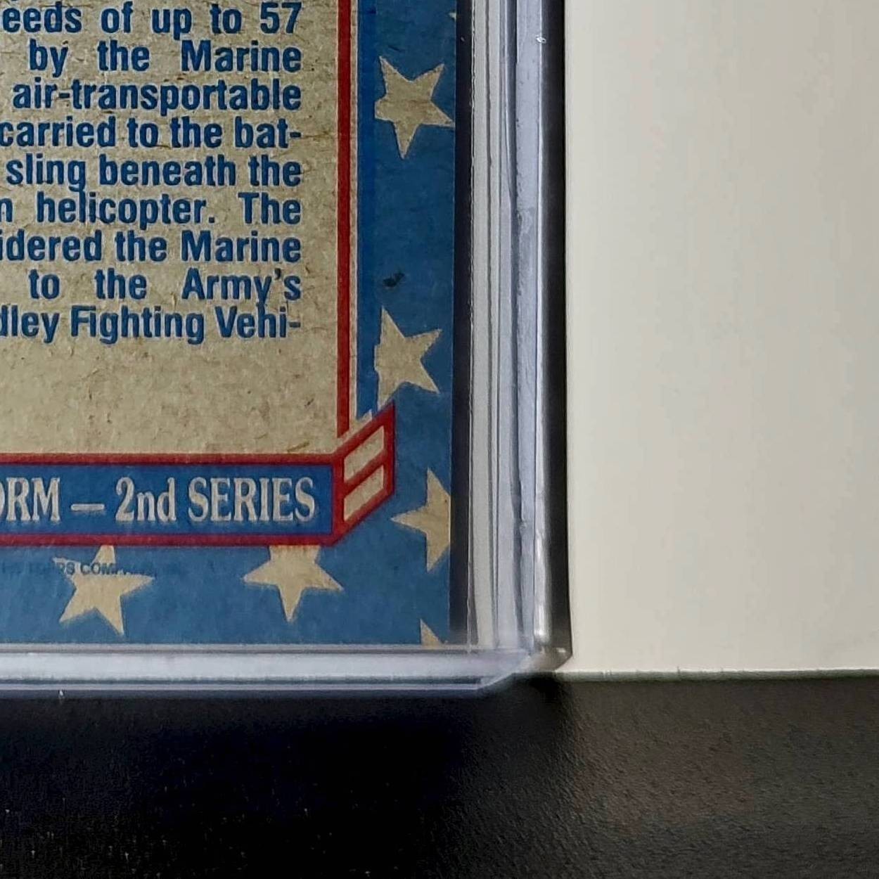 LAV – Light Armored Vehicle 1991 Topps Desert Storm #100 Card