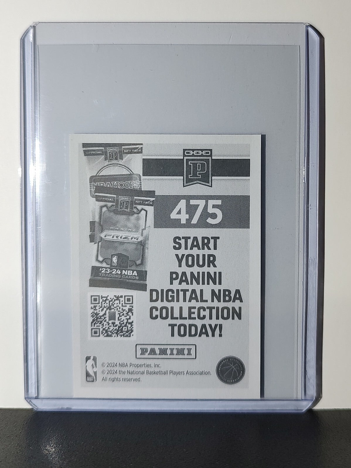 Victor Wembanyama 2024-25 Panini NBA #475 Foil Sticker Card San Antonio Spurs