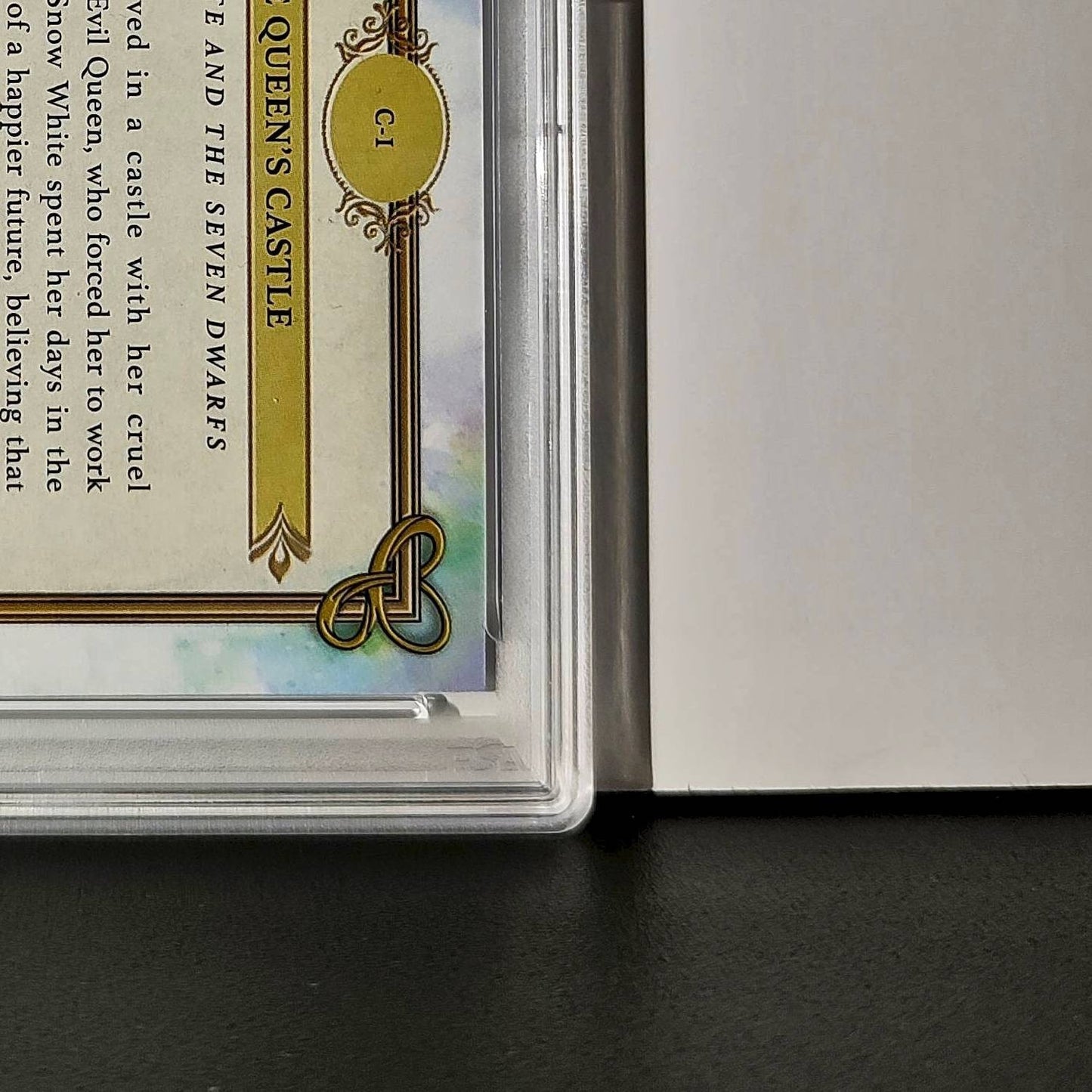 The Queen's Castle 2025 Topps Disney #C-1 Card PSA 9