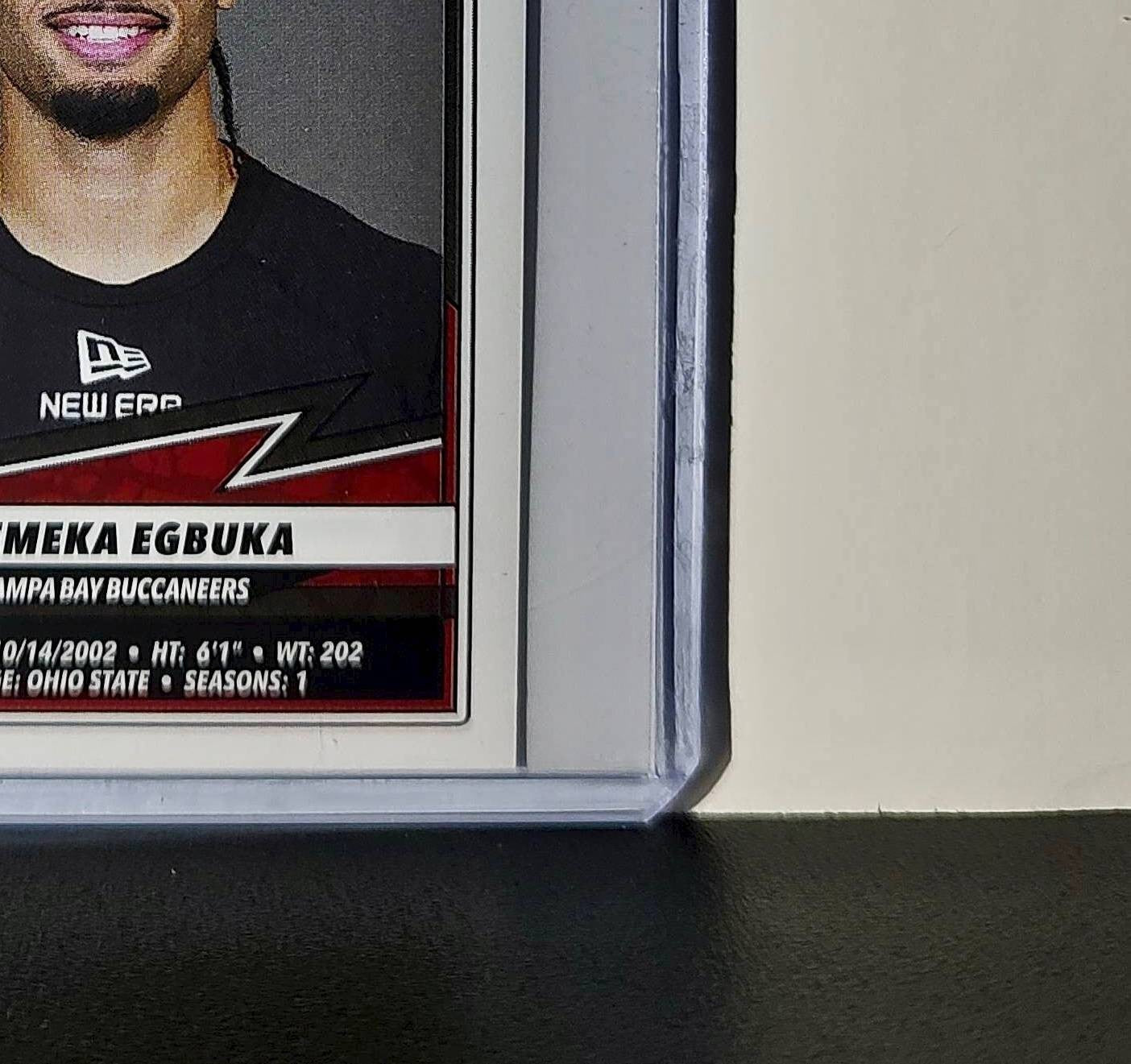Emeka Egbuka Rookie 2025 Panini NFL #480 Sticker Buccaneers
