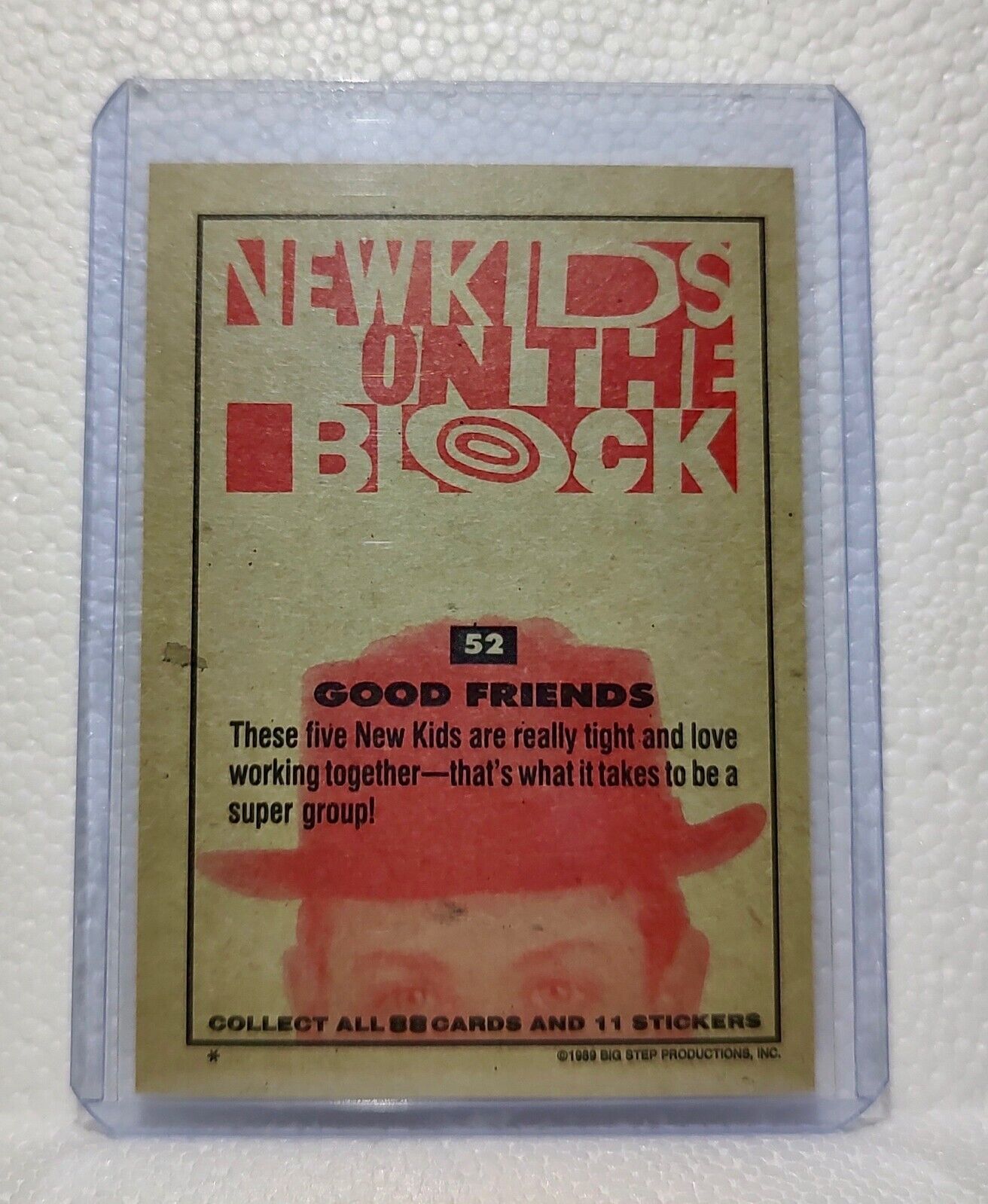 Good Friends 1989 New Kids on the Block #52 Trading Card