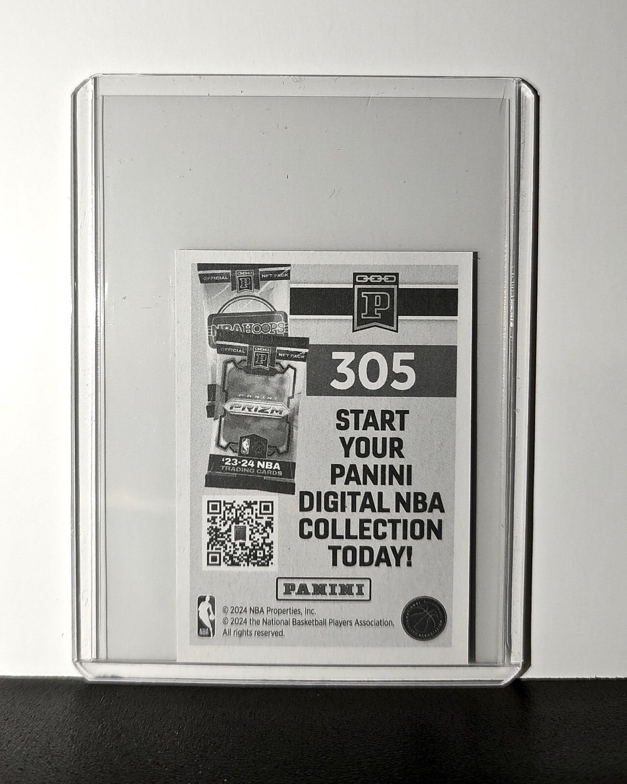 Kyrie Irving 2024-25 Panini NBA #305 Foil Sticker Card Dallas Mavericks