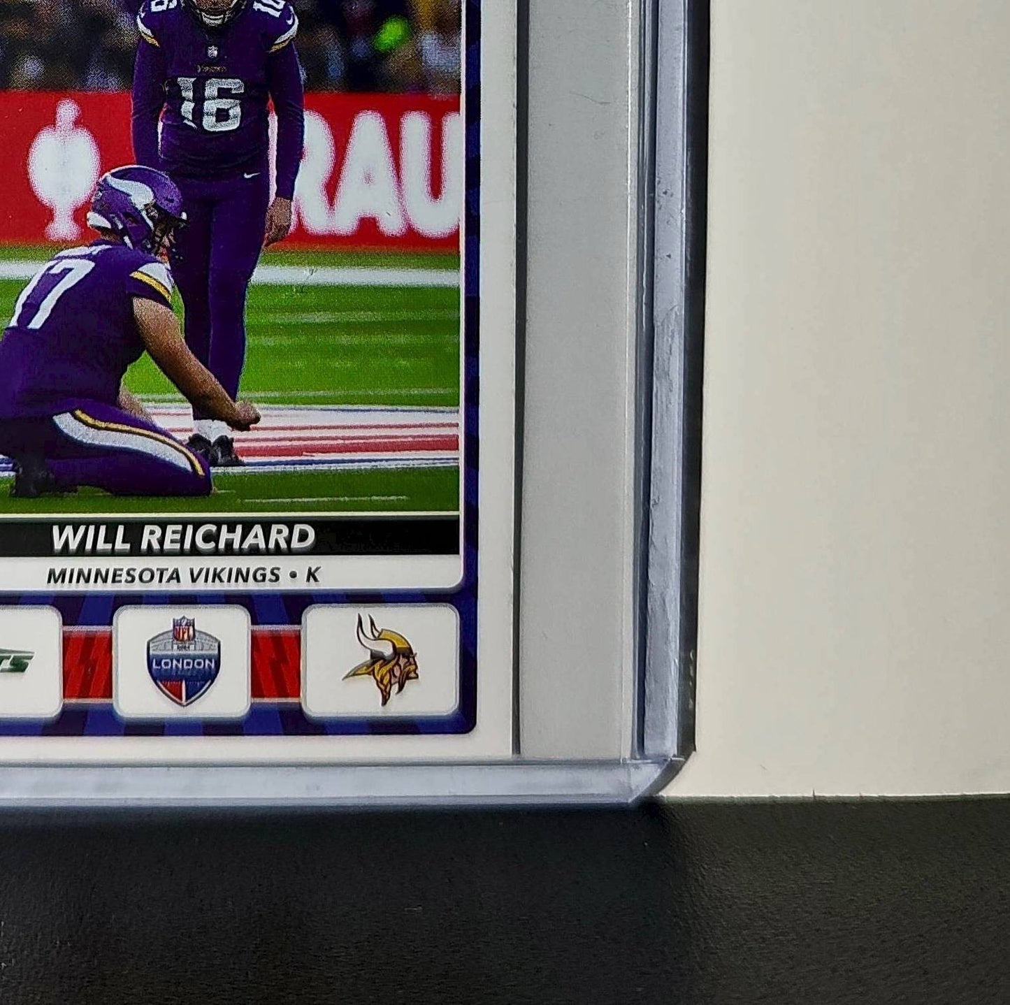 Will Reichard 2025 Panini NFL #10 London Games Sticker