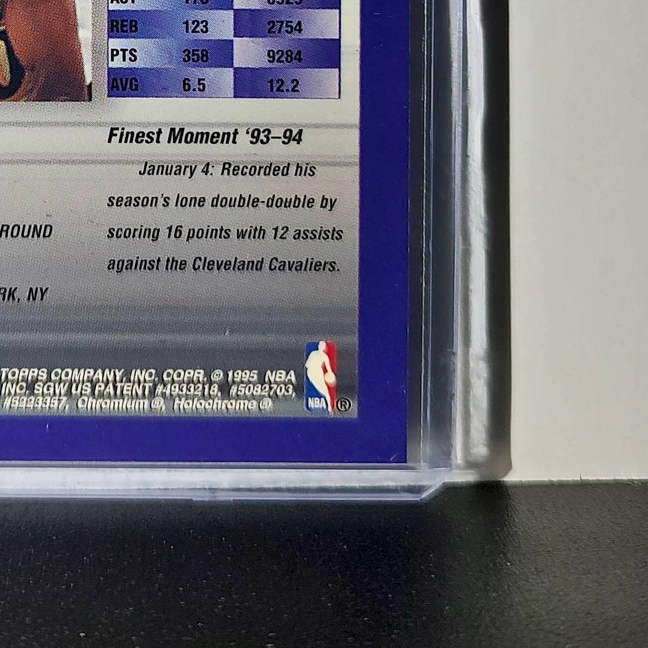Vern Fleming 1994-95 Topps Finest #223 Basketball Card