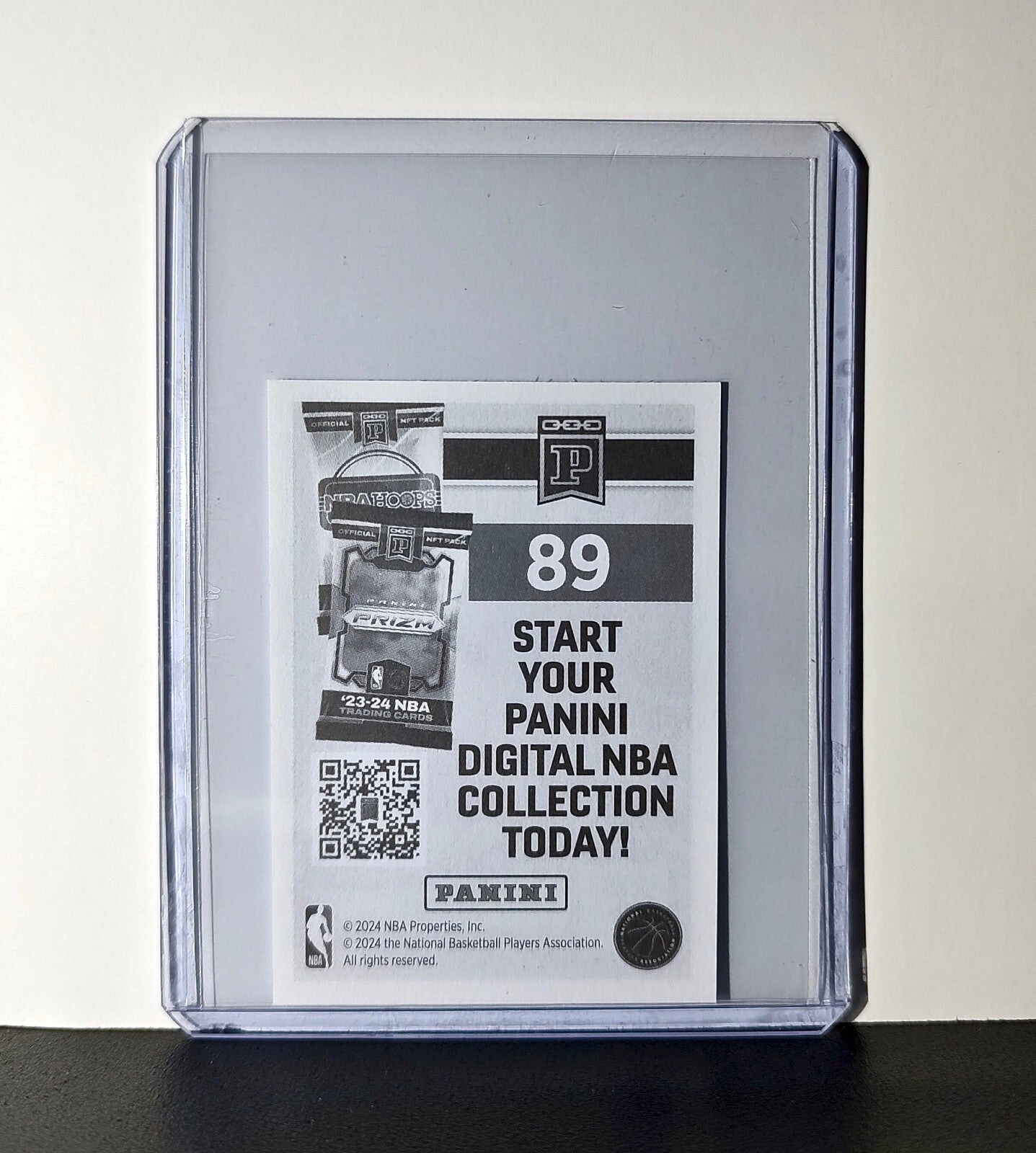 Matas Buzelis Rookie Draft 2024-25 Panini NBA #89 Sticker Card Chicago Bulls