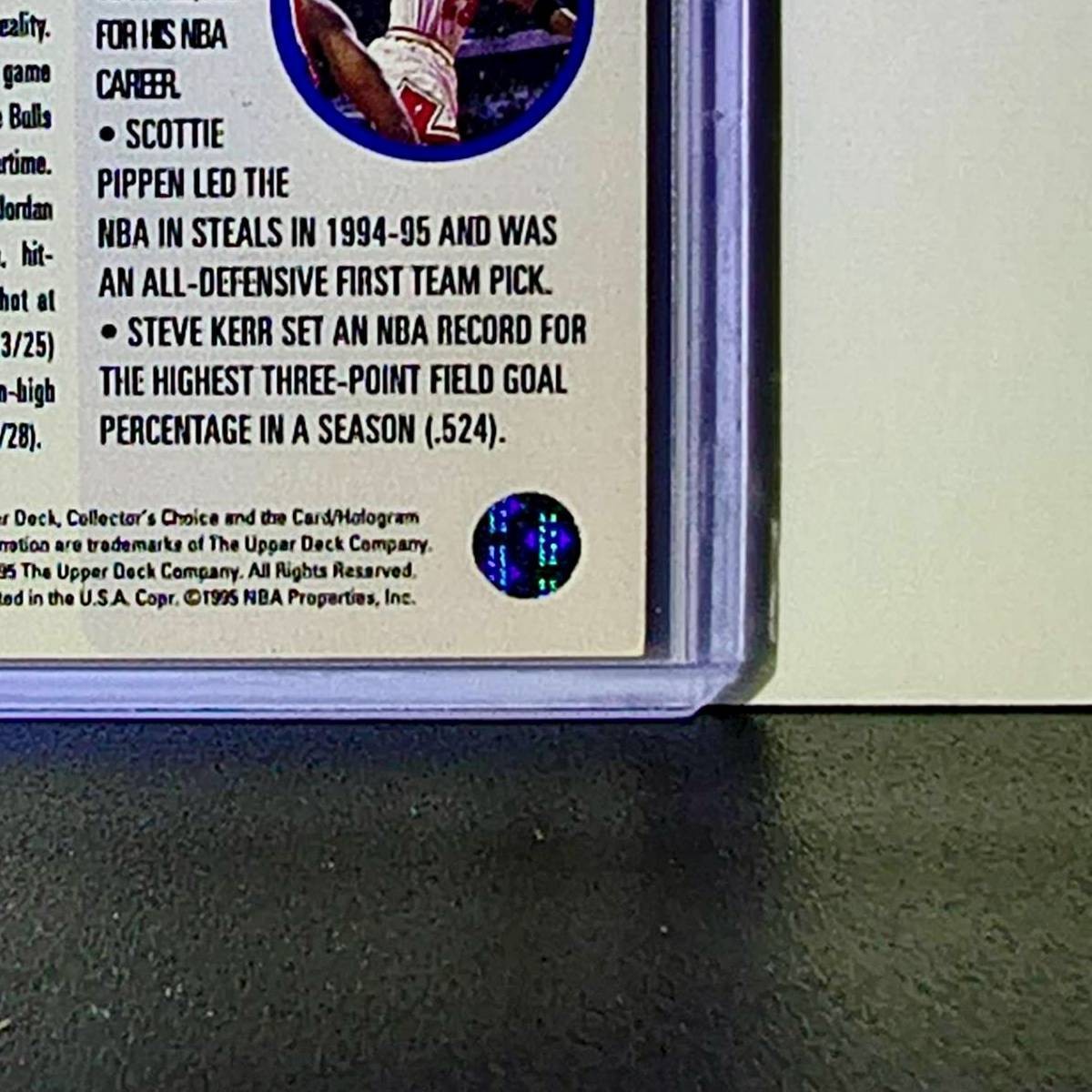 Michael Jordan 1995-96 Collector's Choice #169 Basketball Card Chicago Bulls