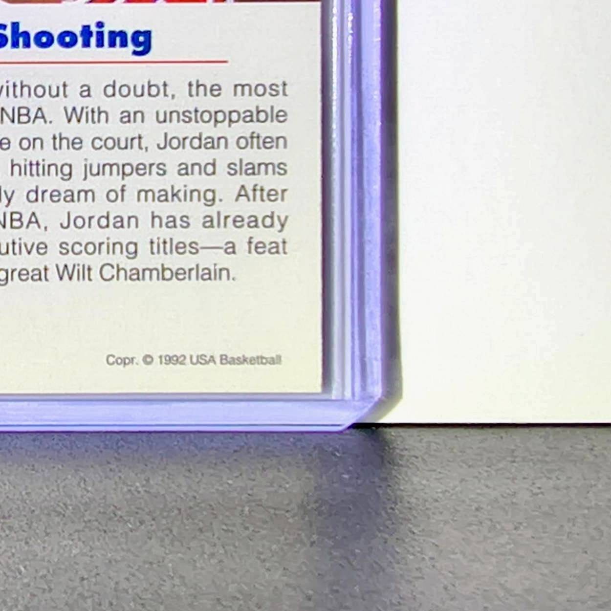 Michael Jordan 1992-93 Skybox USA Basketball #44 Basketball Card Chicago Bulls