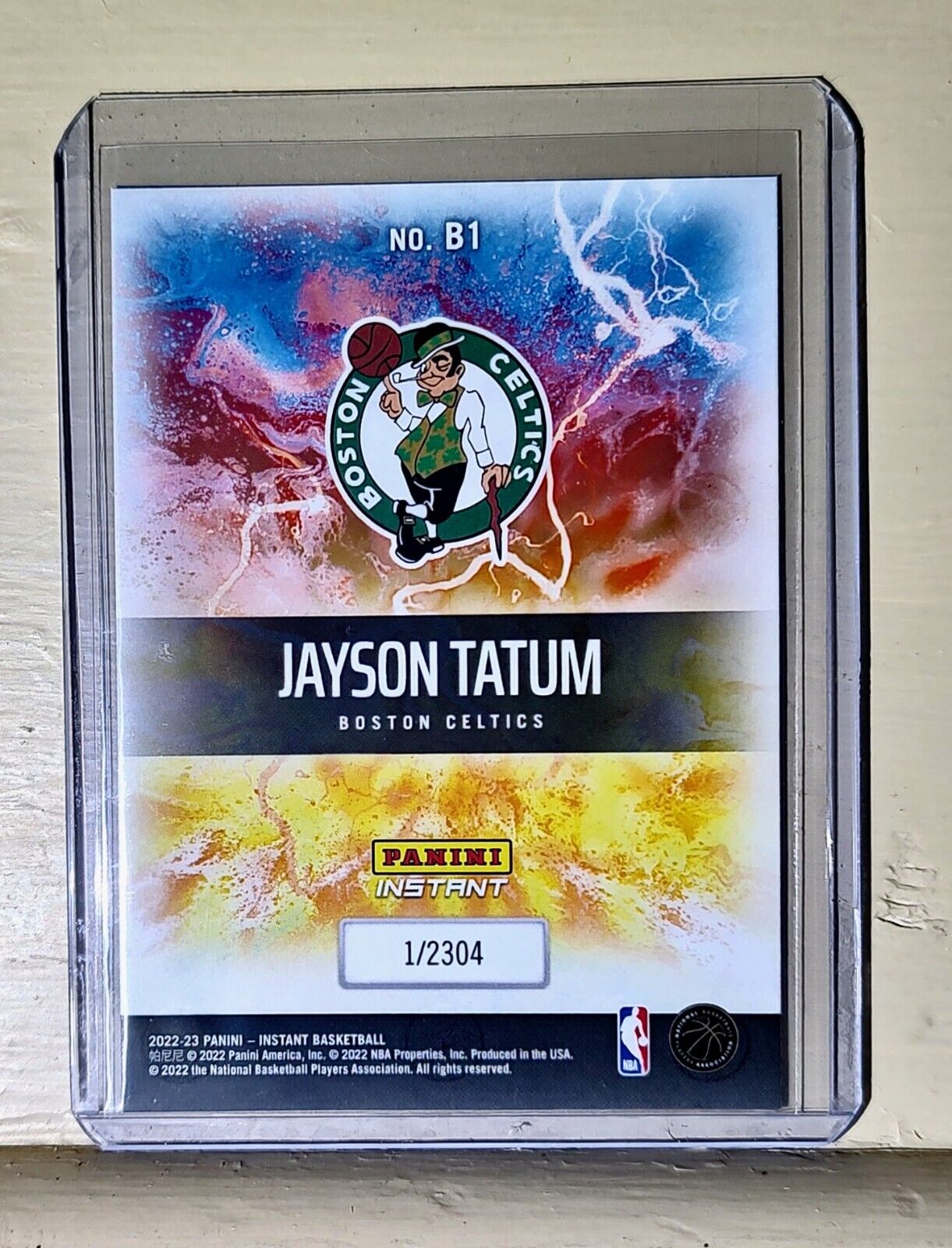 Jayson Tatum 2022-23 Panini NBA Breakaway #1 Basketball Card 1/2304