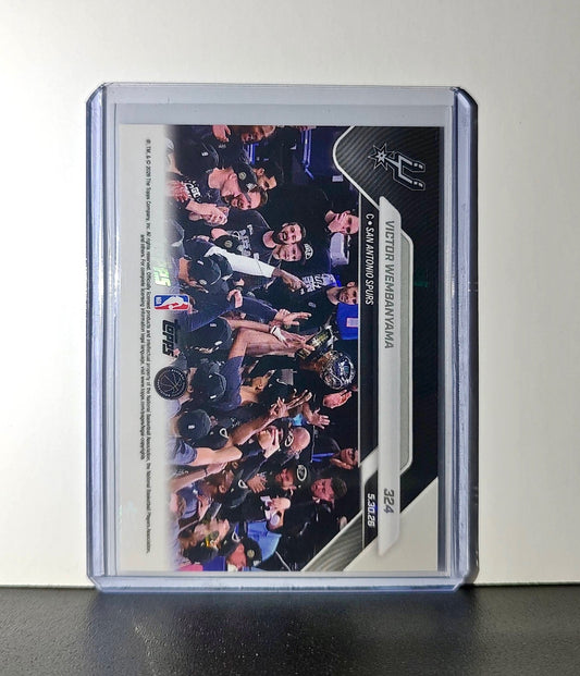 Victor Wembanyama 2025-26 Topps Now #324 Western Conference Finals MVP Spurs