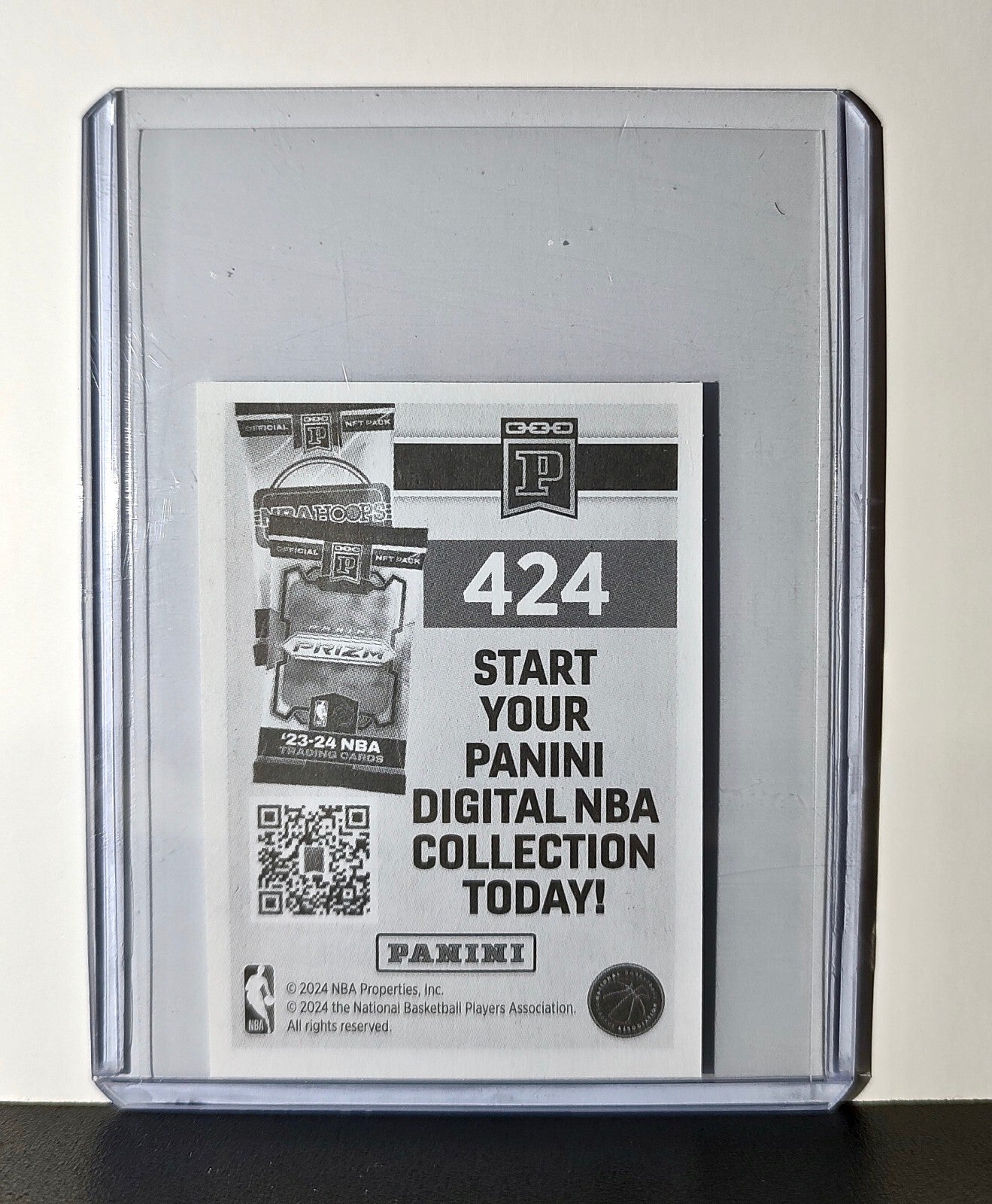 Kevin Durant 2024-25 Panini NBA #424 Sticker Card Phoenix Suns