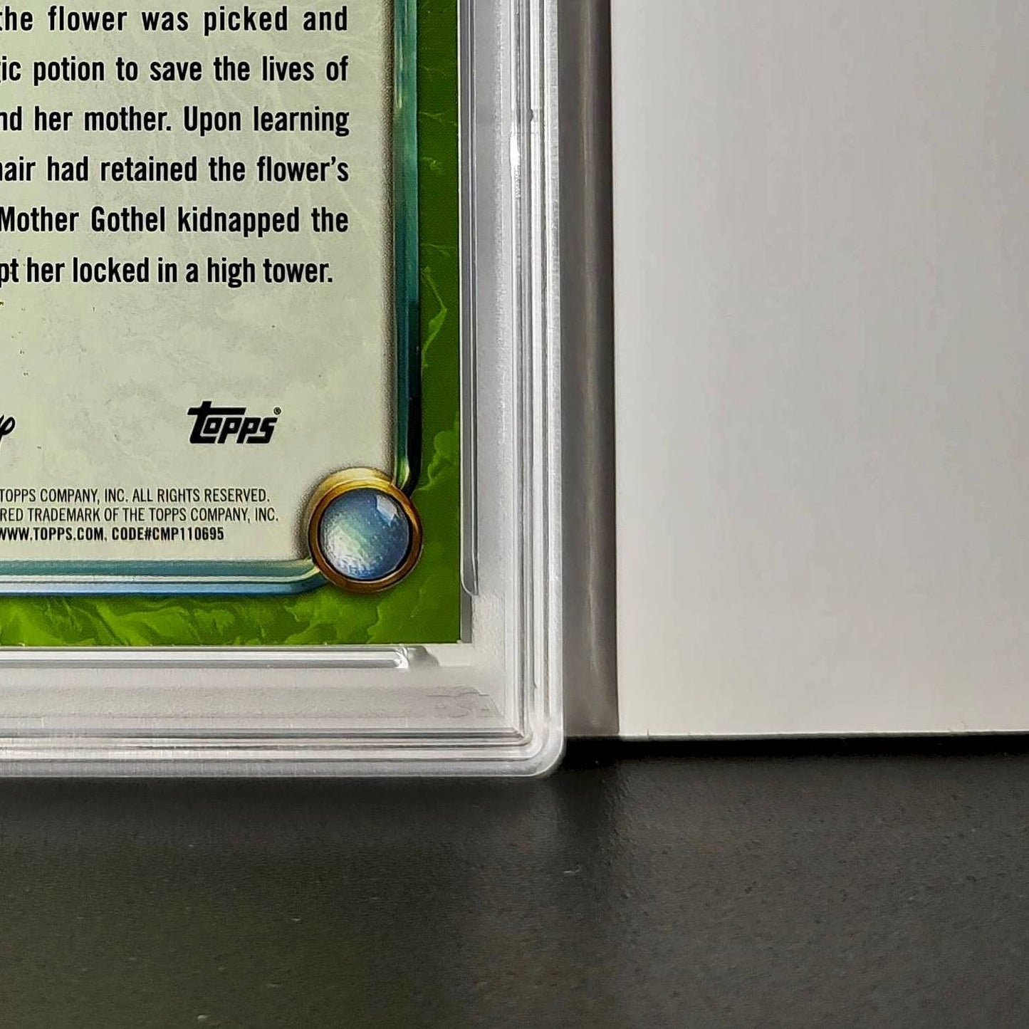 Mother Gothel 2025 Topps Disney Wonder #181 Card Tangled PSA 9