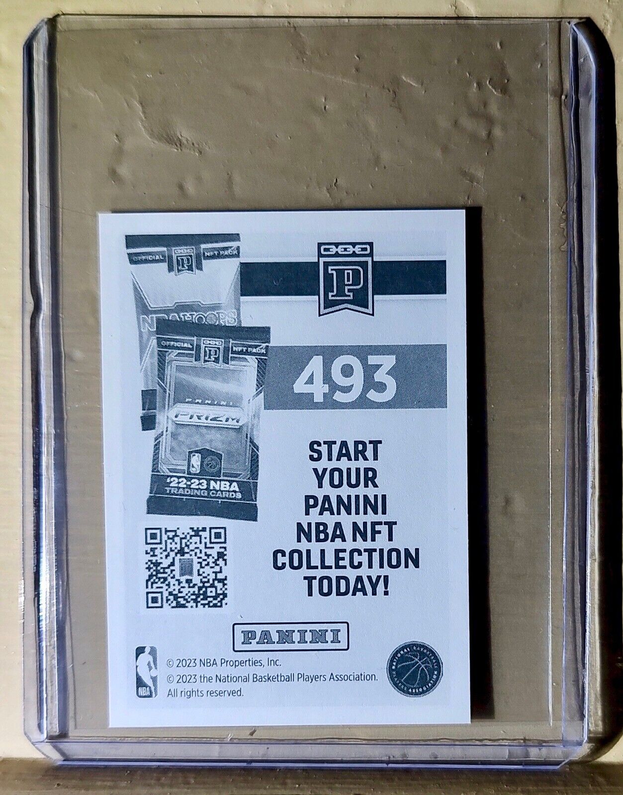 2023-24 B.J. Armstrong Panini NBA Basketball #493 Sticker NBA Legends