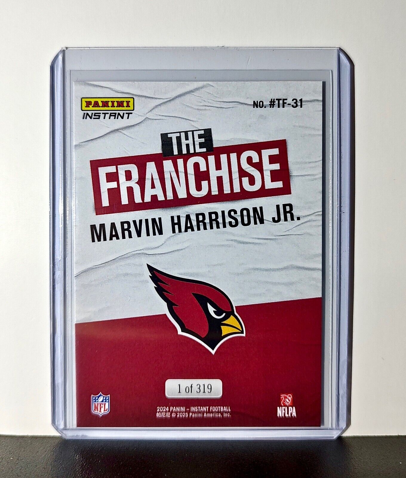 Marvin Harrison Jr. Rookie 2024 Panini The Franchise NFL #31 Football 1 of 319