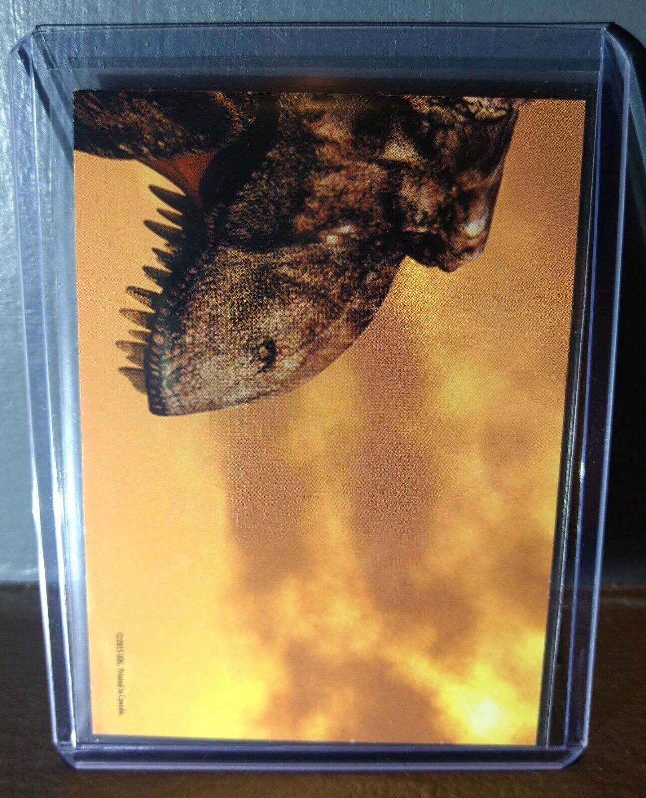 2015 Upper Deck Dinosaurs Giganotosaurus #S-12 Trading Sticker Card