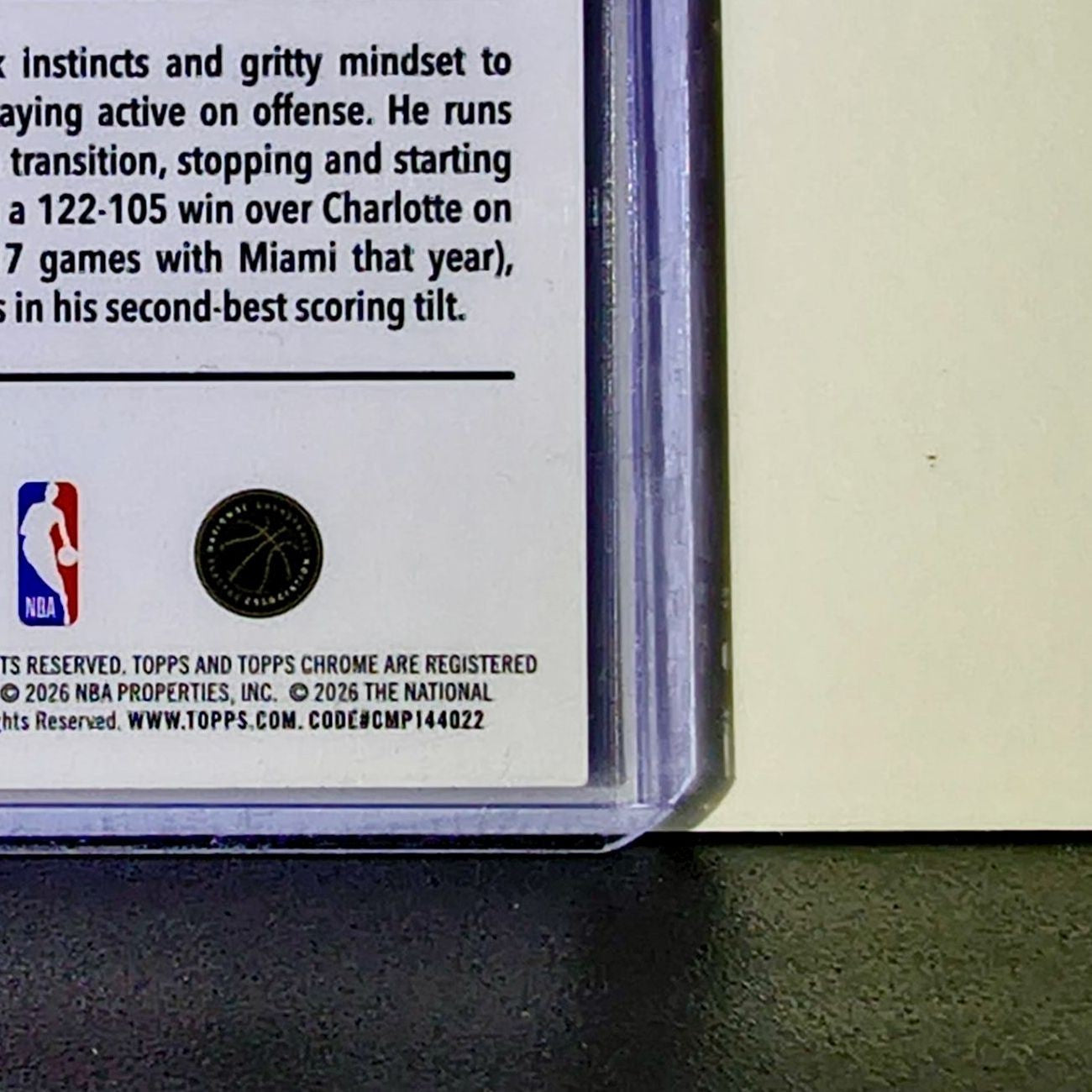 Andrew Wiggins 2025-26 NBA Topps Chrome Update X-Fractor #128 Card Miami Heat