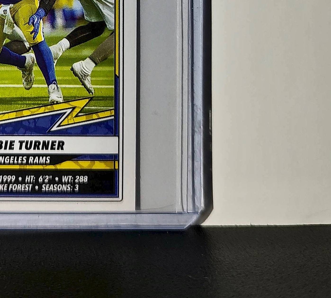 Kobie Turner 2025 Panini NFL #511 Sticker Los Angeles Rams