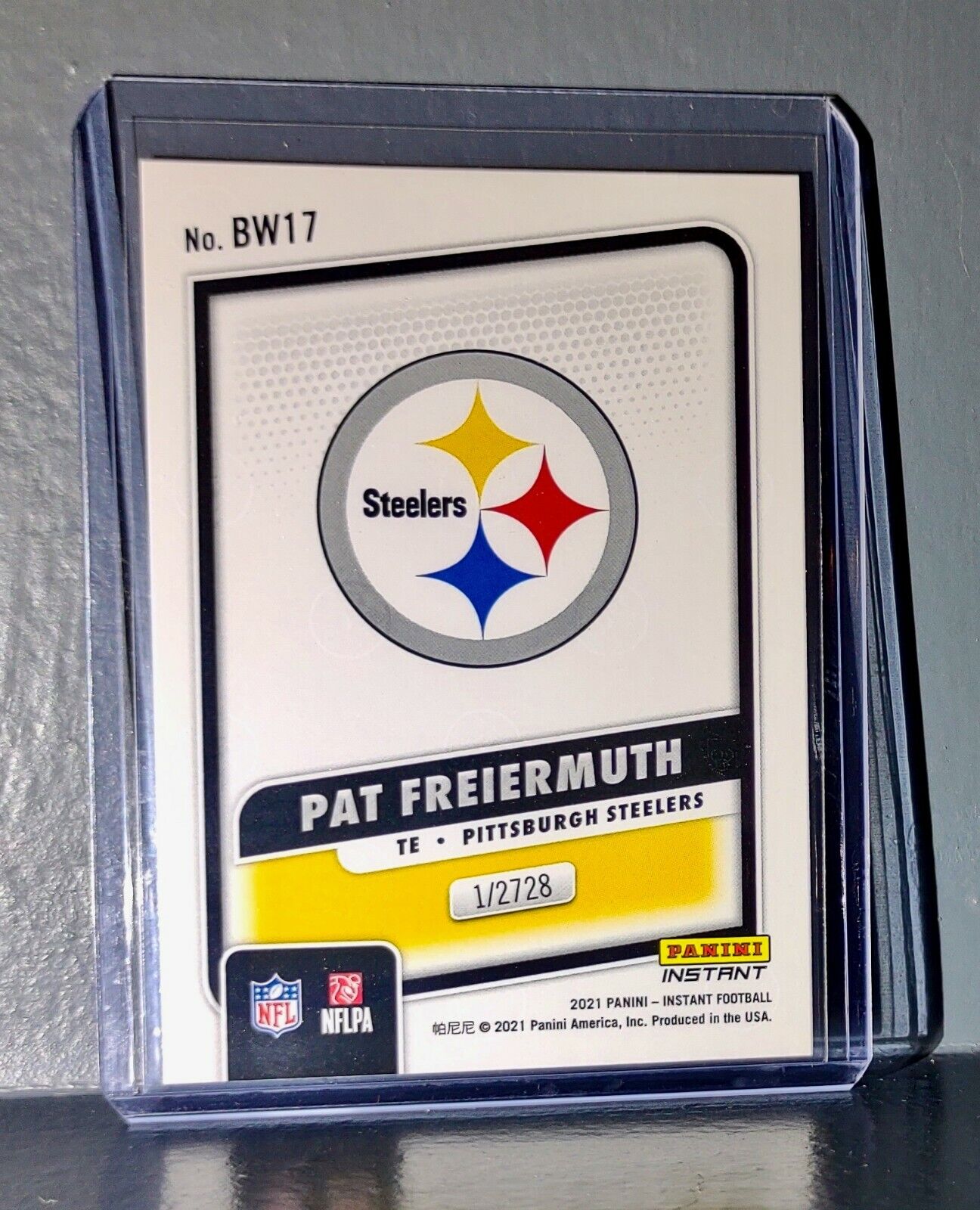 Pat Friermuth 2021 Panini NFL Black and White Rookies #17 Card 1/2728