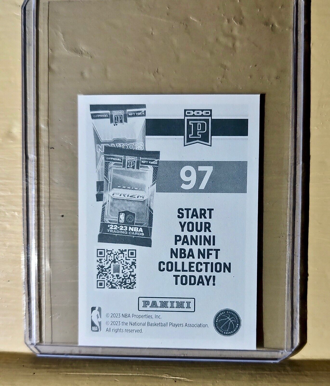 2023-24 Cam Whitmore Panini NBA Draft Rookie Basketball #97 Sticker