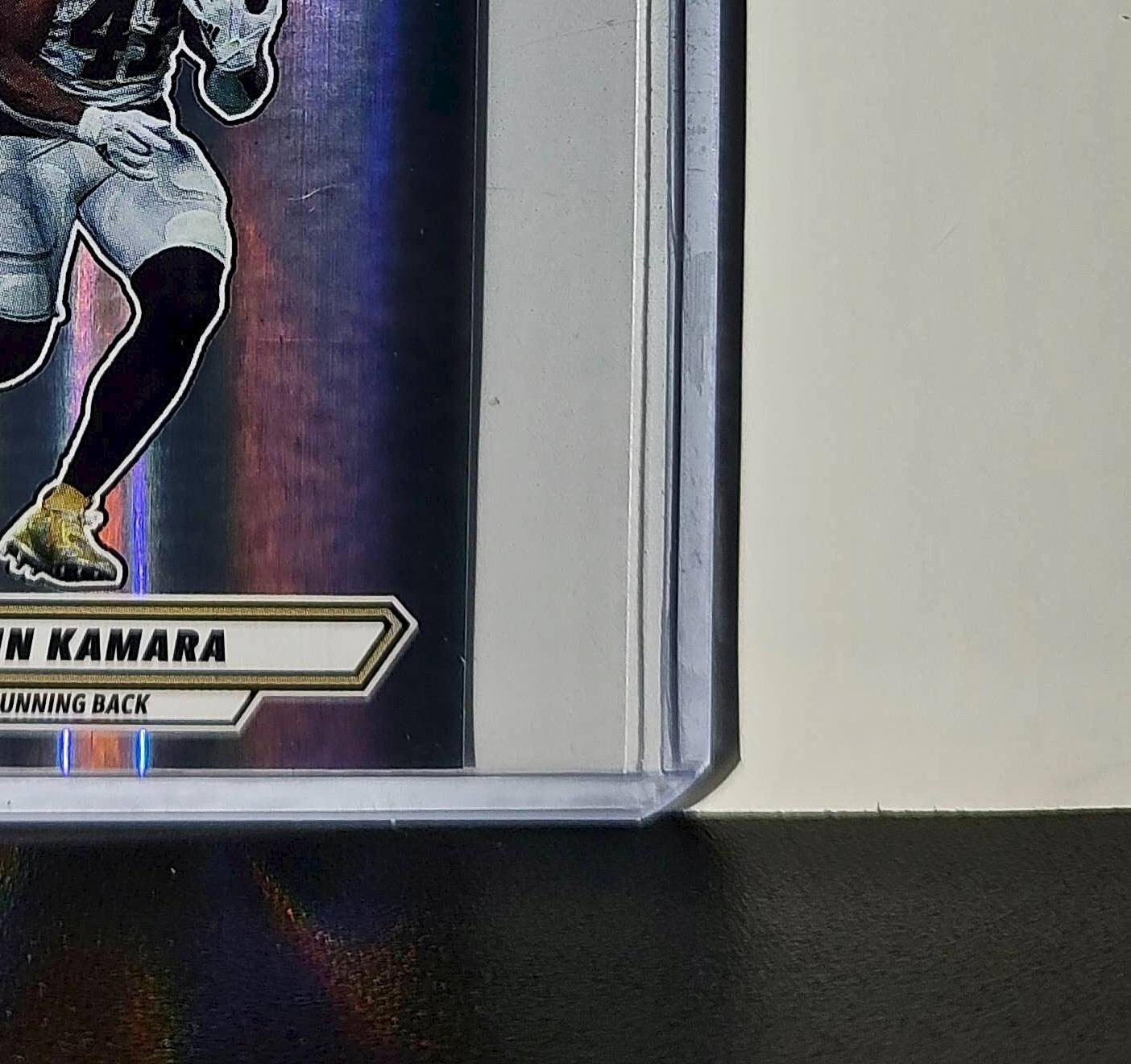 Alvin Kamara 2025 Panini NFL #469 Foil Sticker New Orleans Saints