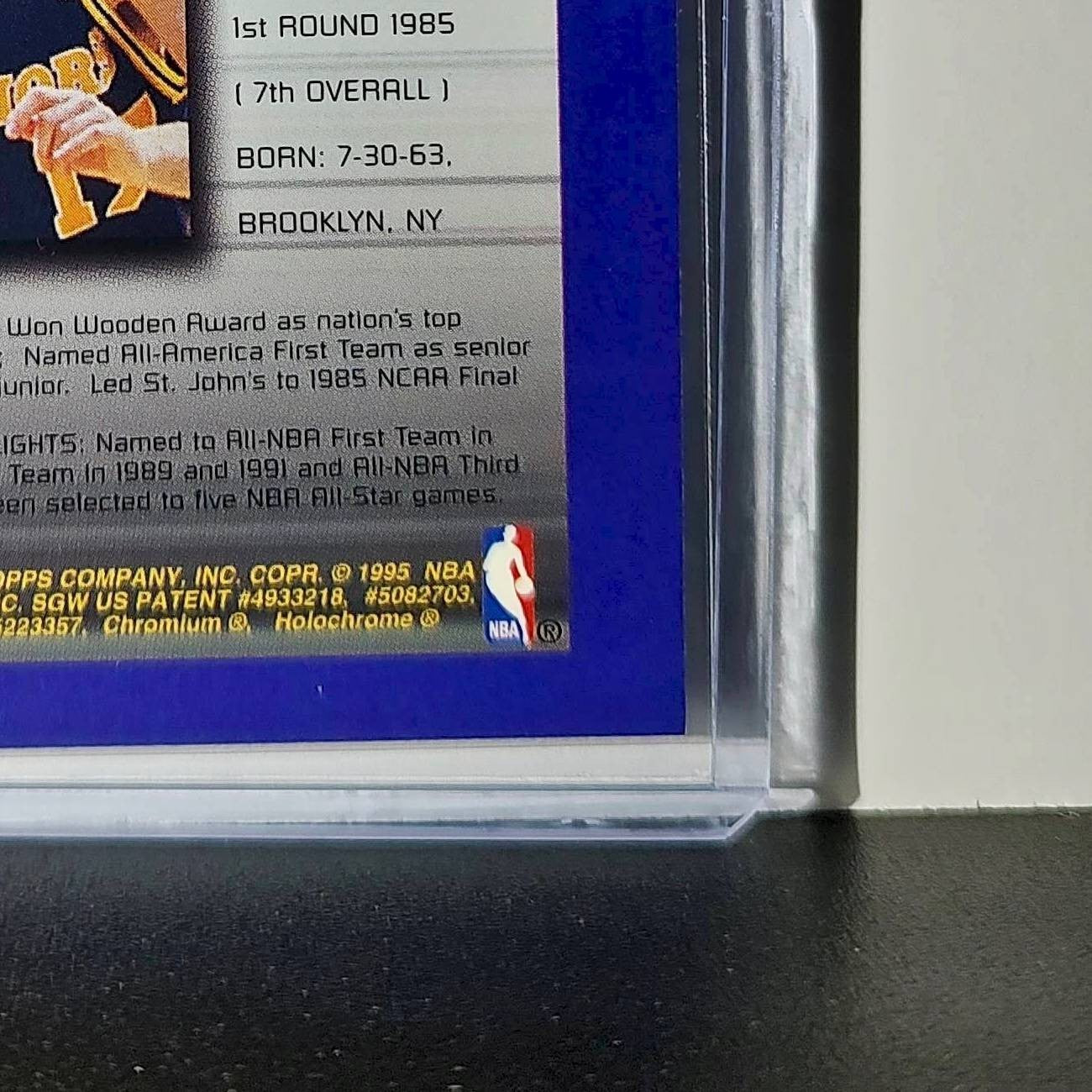 Chris Mullin 1994-95 Topps Finest #234 Collegiate Best