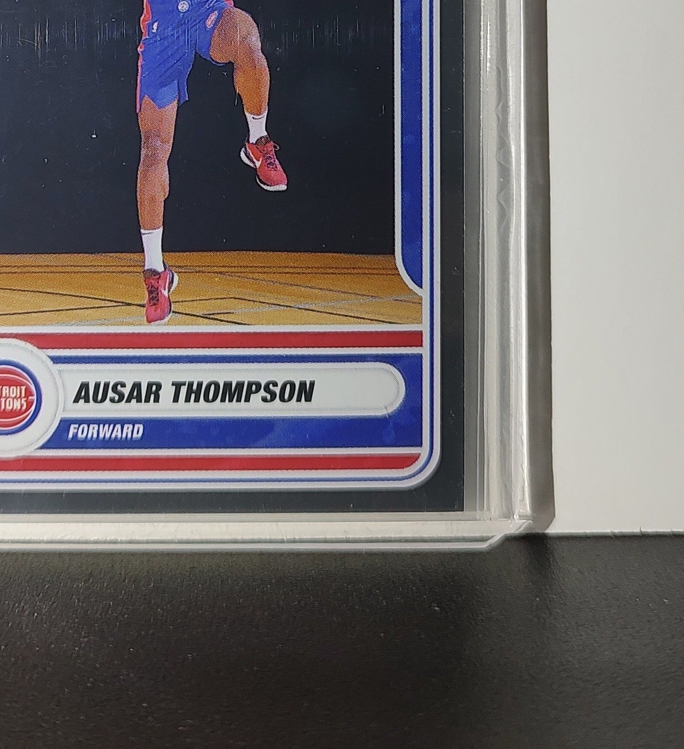 Ausar Thompson Rookie 2023-24 Panini NBA Sticker Foil Card #100 Detroit Pistons