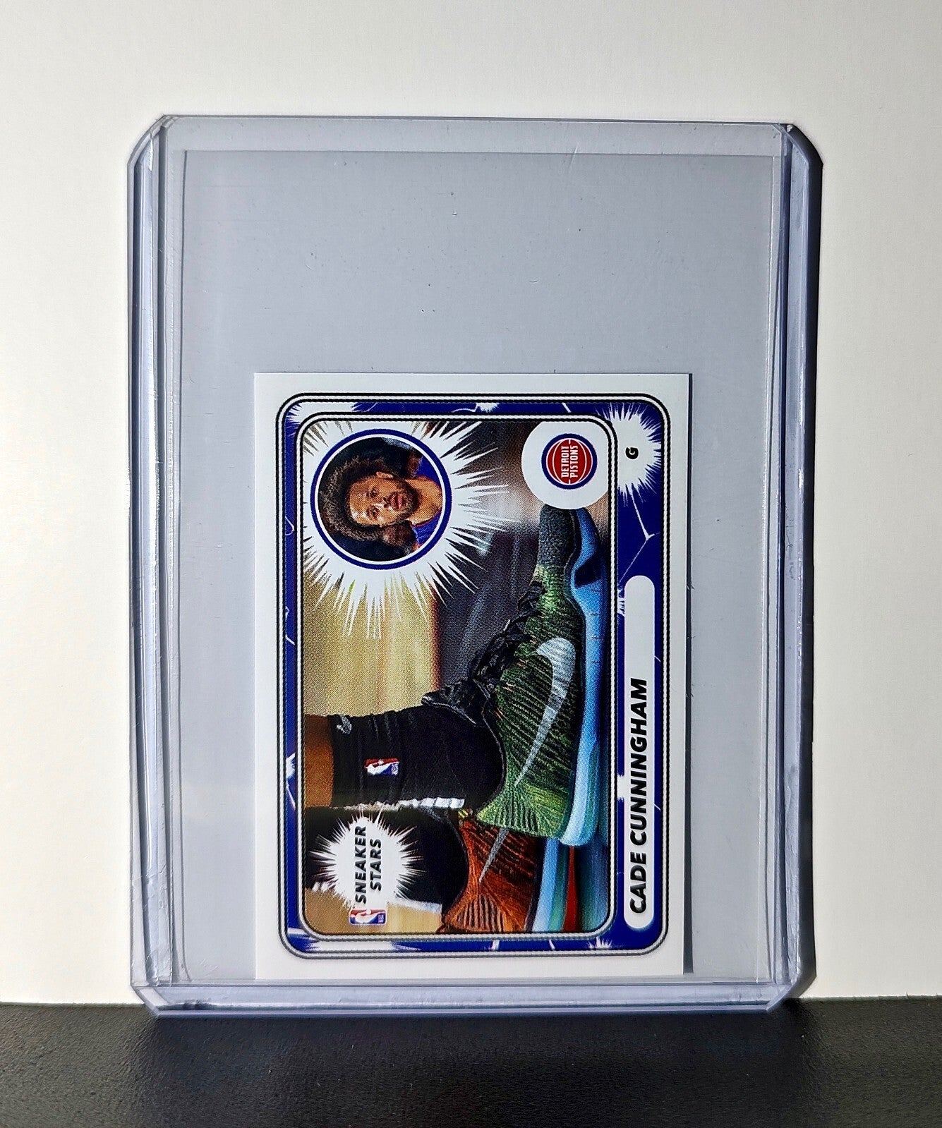 Cade Cunningham Sneaker Stars #37 Sticker Card Detroit Pistons