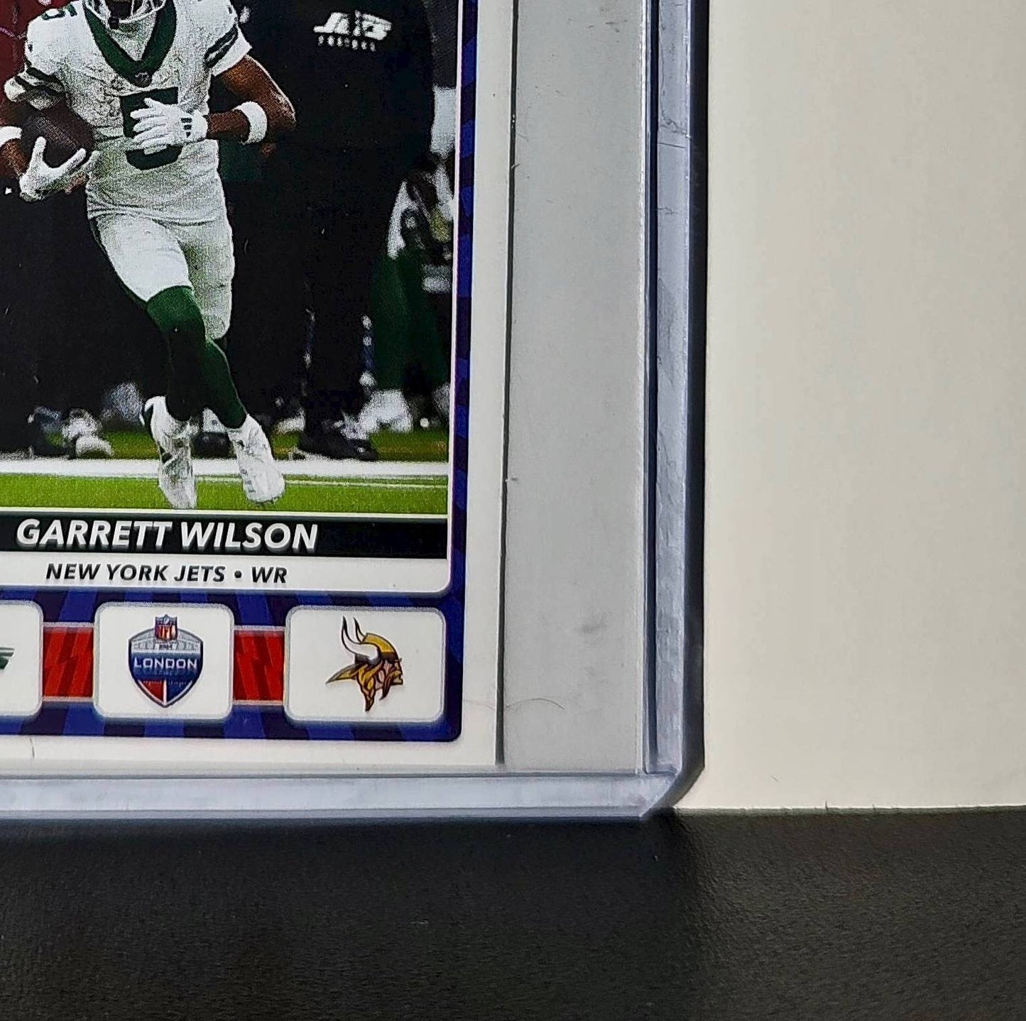 Garrett Wilson 2025 Panini NFL #9 London Games Sticker