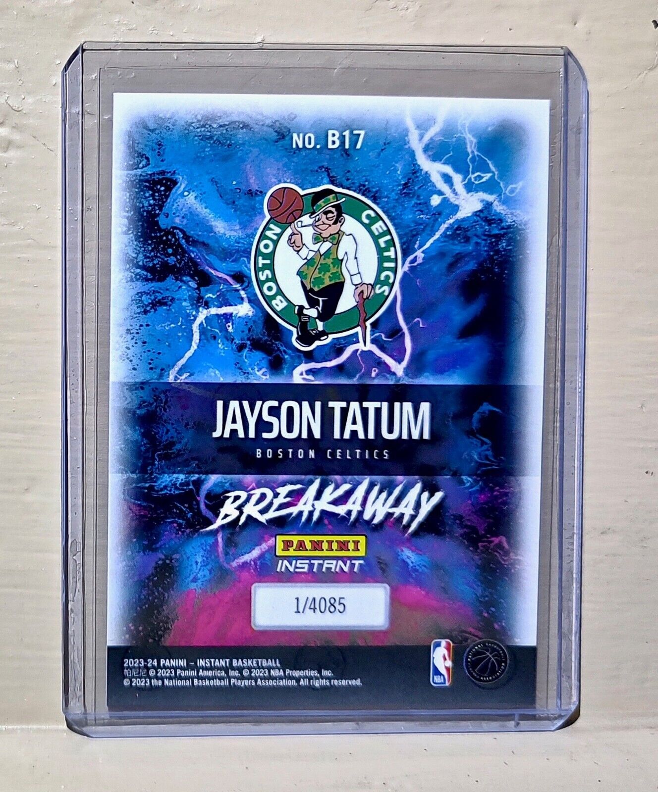 Jayson Tatum 2023-24 Panini NBA Breakaway Basketball #17 Card 1 of 4085
