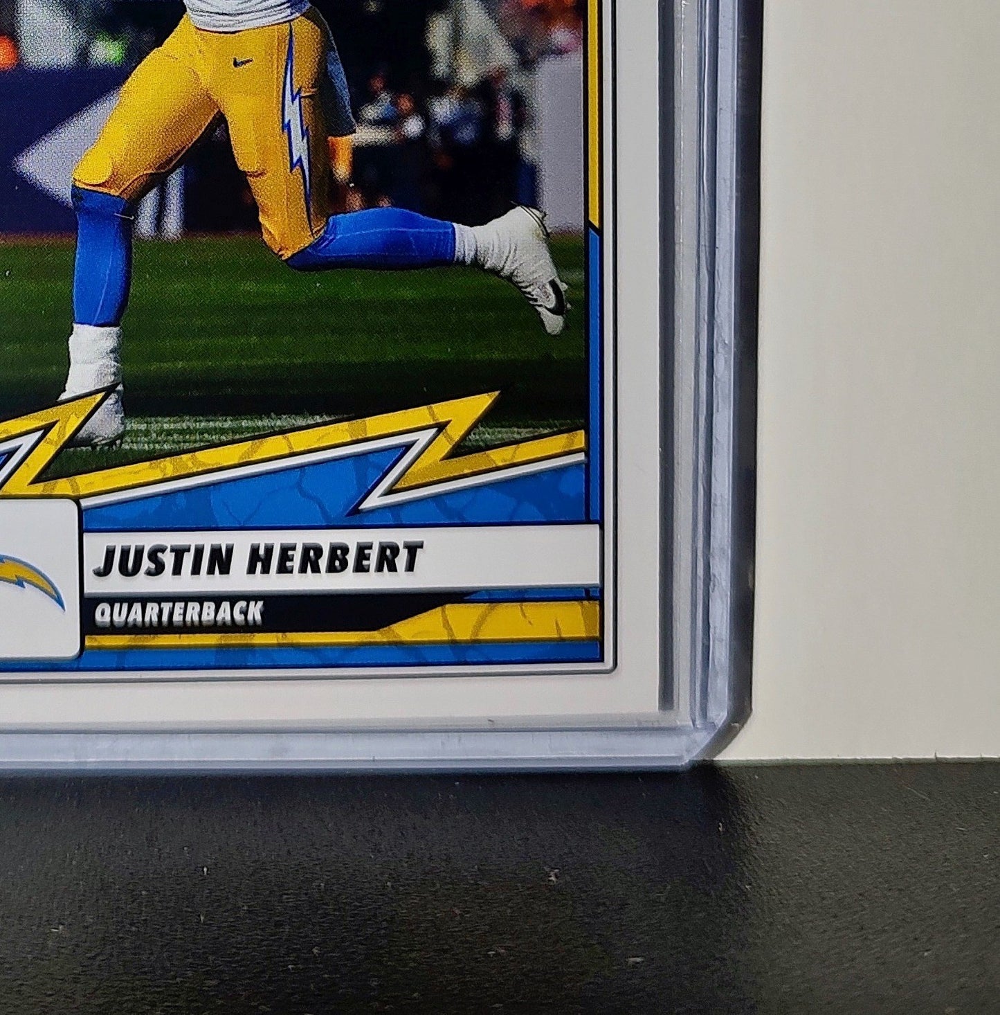 Justin Herbert 2025 Panini NFL #6 Sticker Card Los Angeles Chargers