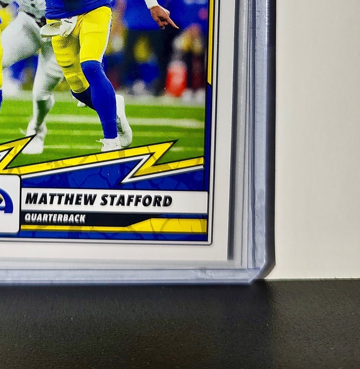 Matthew Stafford 2025 Panini NFL #25 Sticker Card Los Angeles Rams
