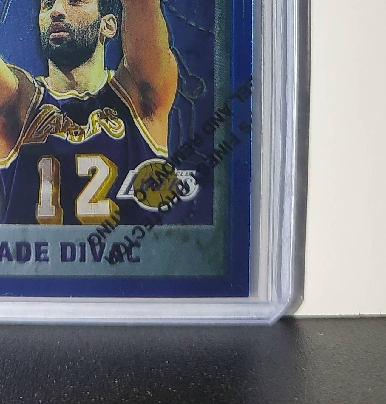 Vlade Divac 1995-96 Topps Finest NBA #219 Card Los Angeles Lakers