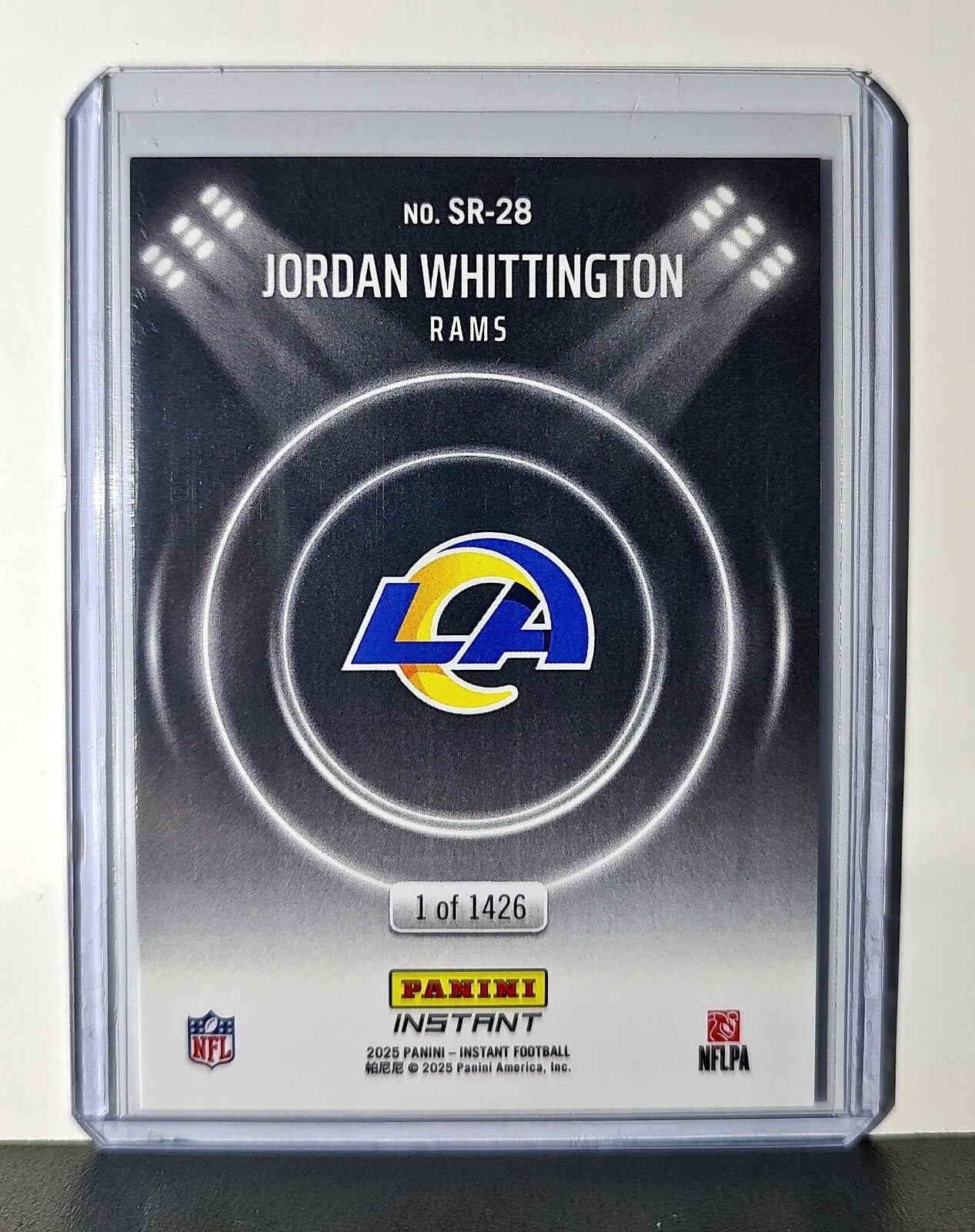 Jordan Whittington Rookie 2024 Panini Spotlight Rookies NFL #28 Rams 1 of 1426