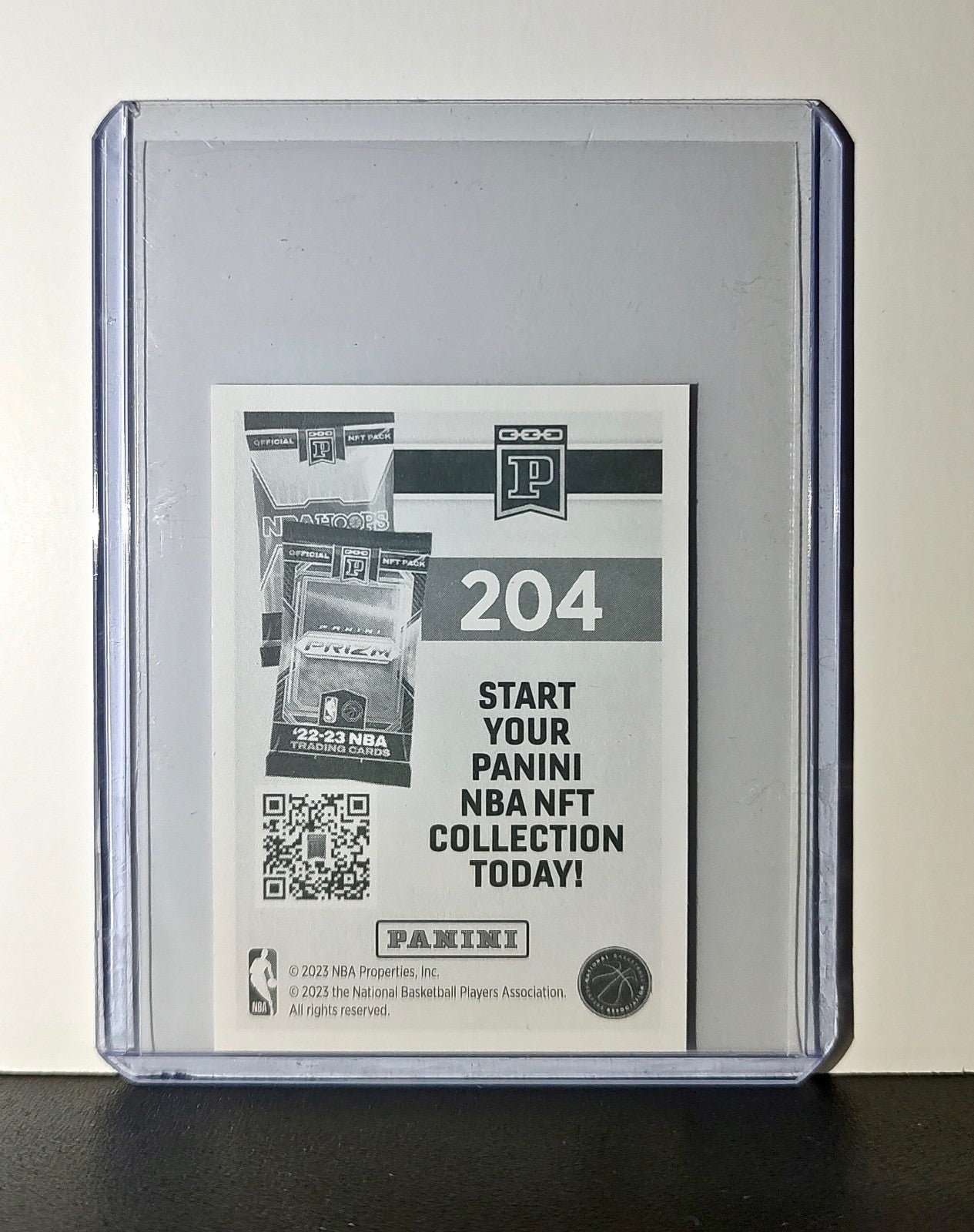 Logo Miami Heat 2023-24 Panini NBA #204 Sticker Miami Heat