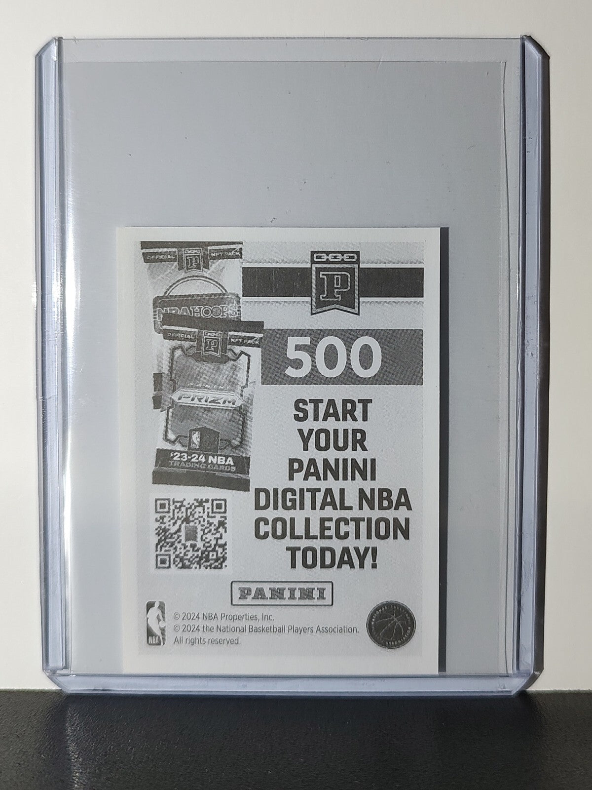 Dirk Nowitzki Legends 2024-25 Panini NBA #500 Sticker Card Dallas Mavericks