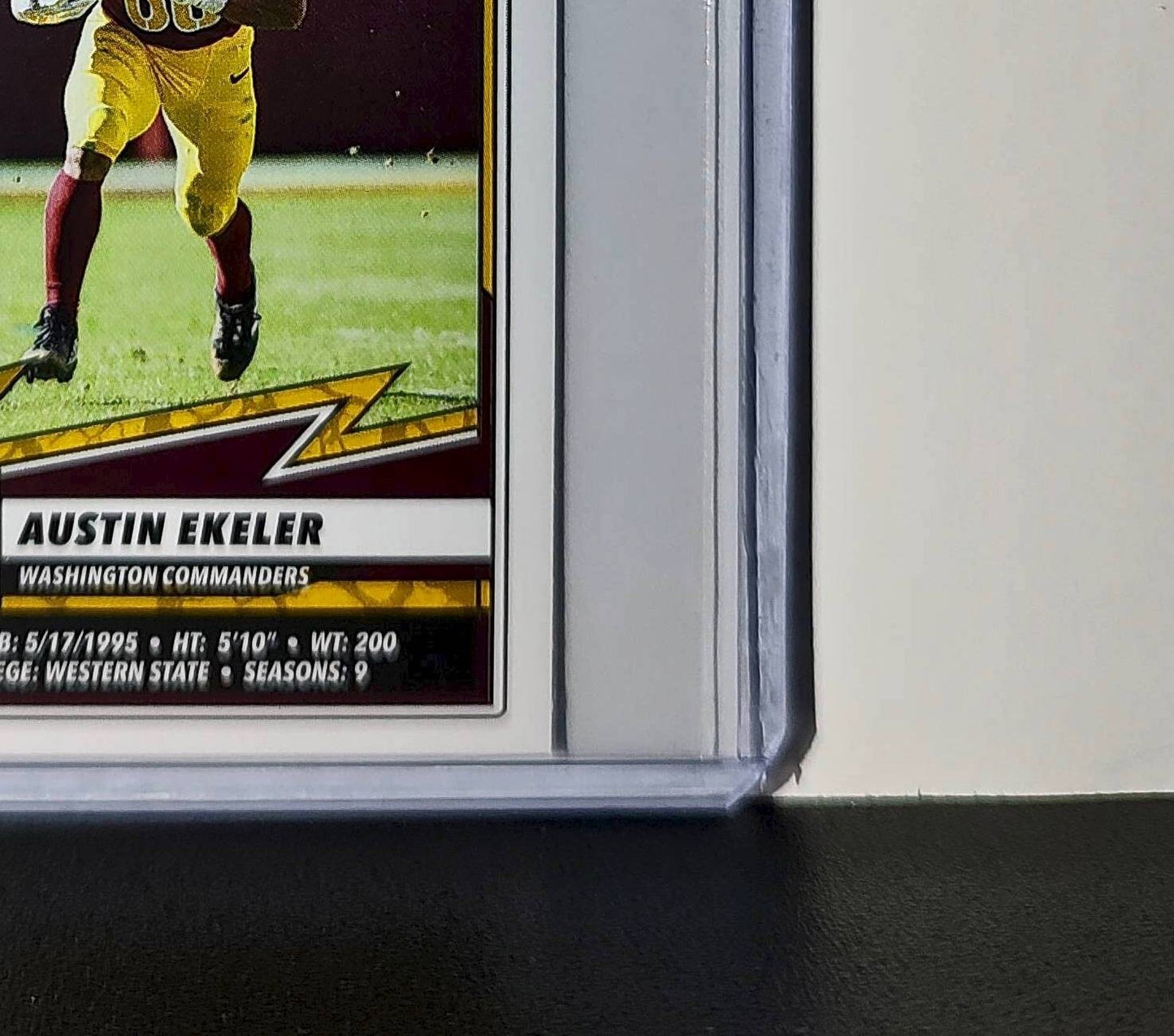 Austin Ekeler 2025 Panini NFL #346 Sticker Washington Commanders