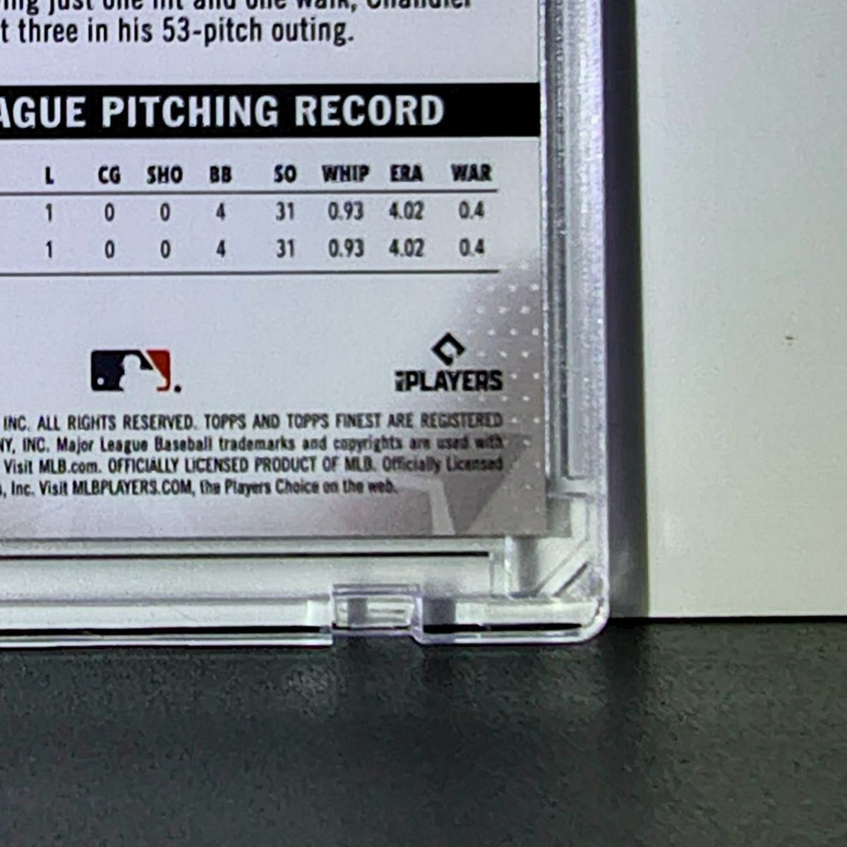 Bubba Chandler 2026 MLB Rookie Topps Finest #182 Uncommon Baseball Pirates