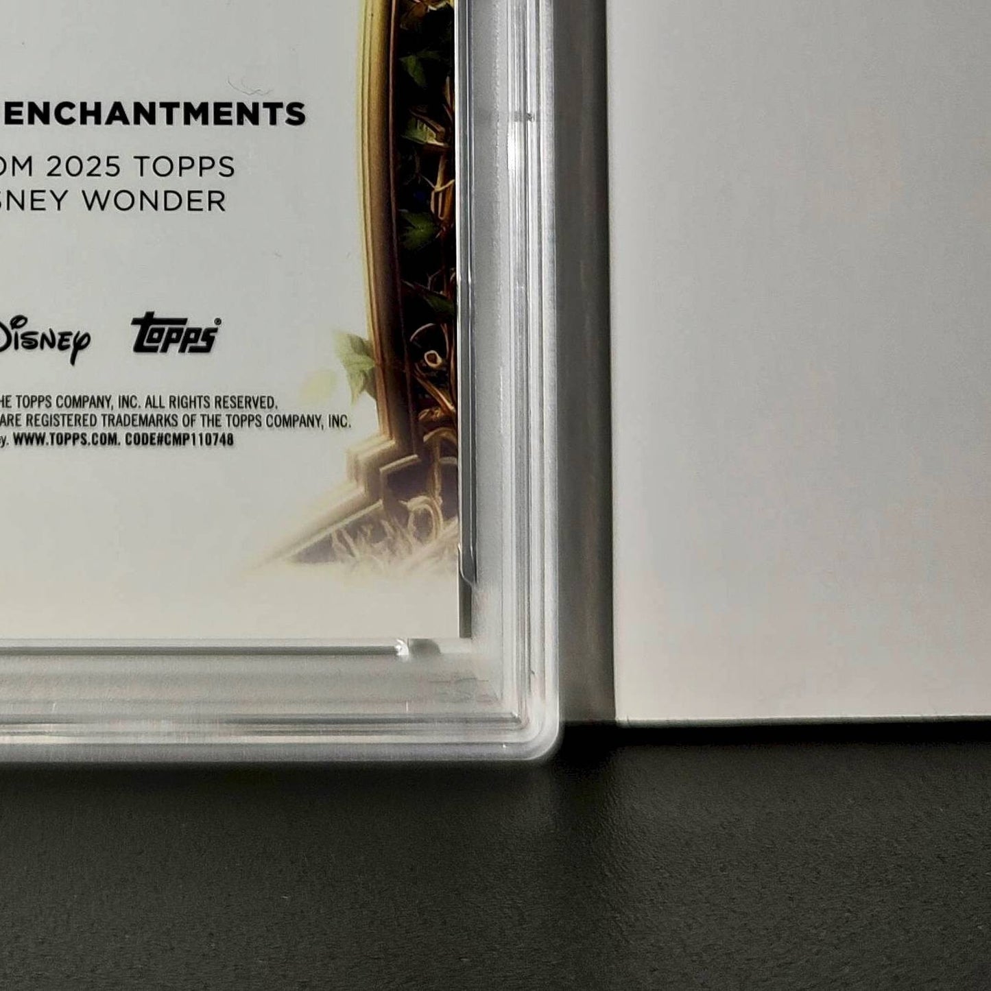 Asha 2025 Topps Enchantments Disney Wonder #E-20 Card Wish PSA 8
