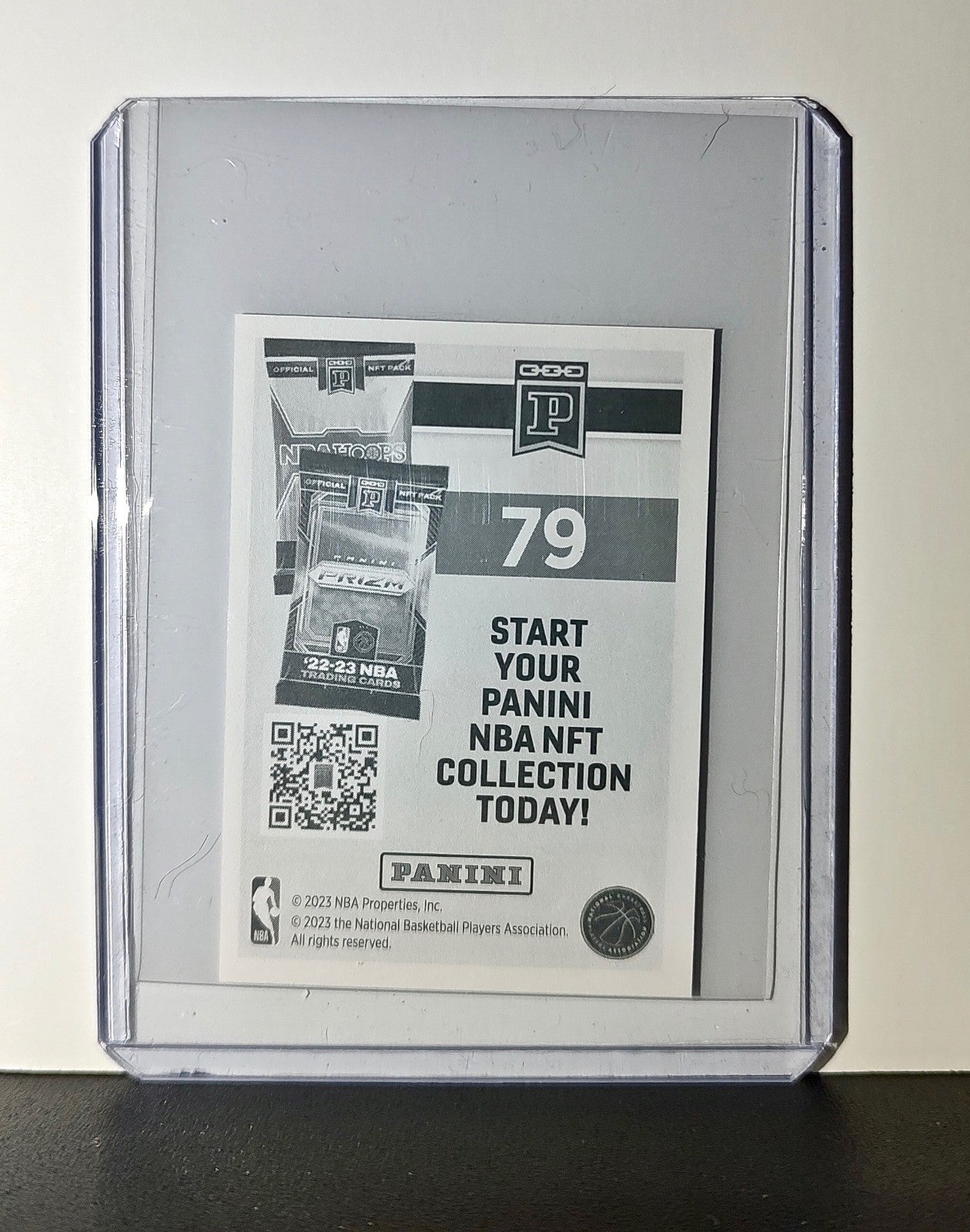 Victor Wembanyama Rookie 2023-24 Panini NBA #79 Draft Sticker San Antonio Spurs