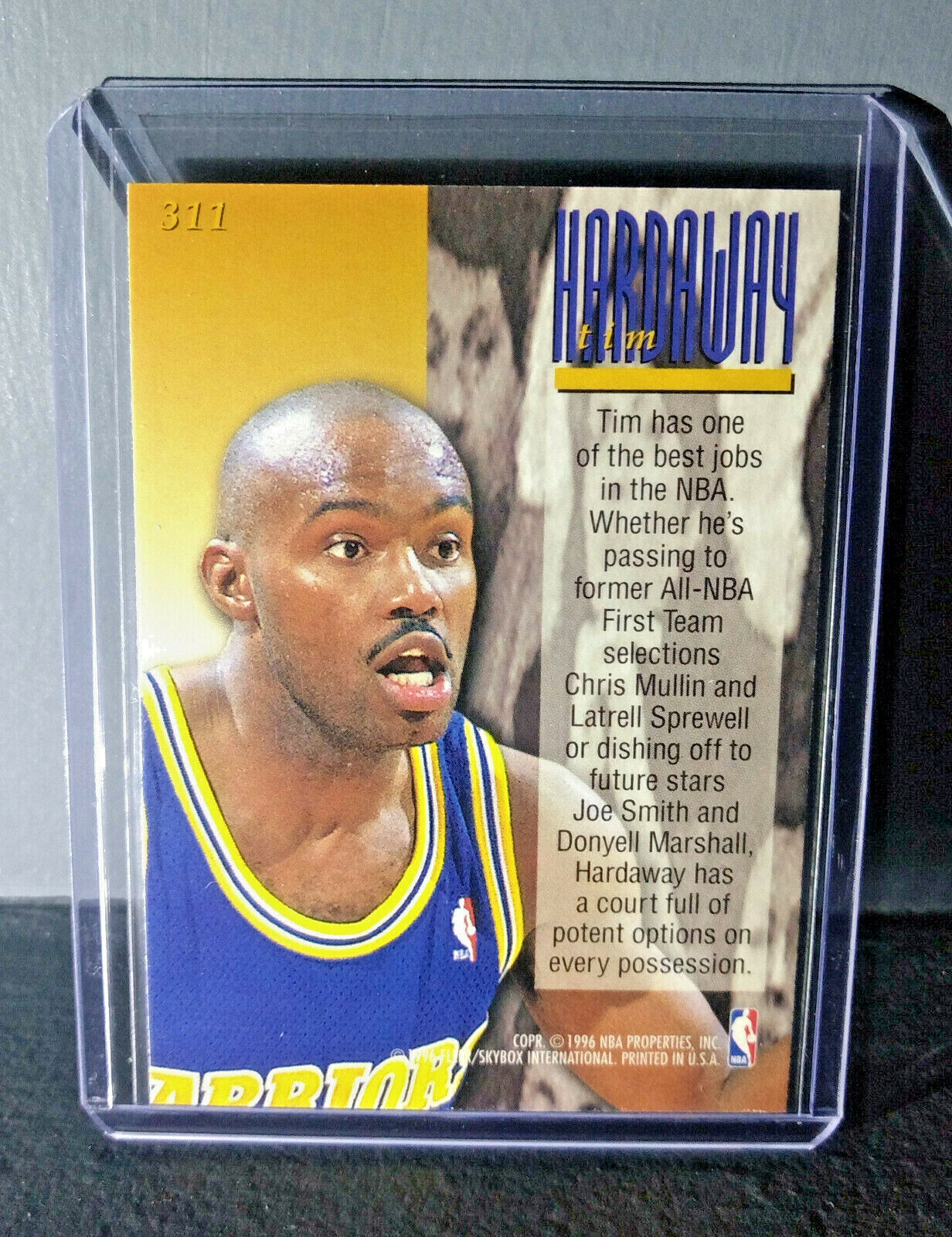 1995-96 Tim Hardaway #311 Ultra Encore Basketball Card